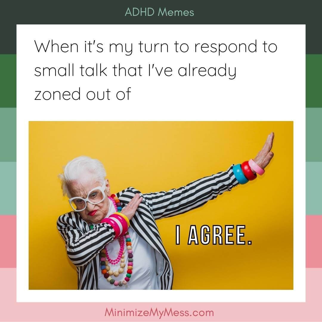 adhd small talk