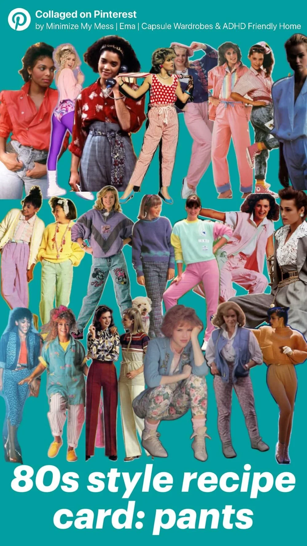 80s Style Guide (with Tips, Colors & Outfit Formulas) — Minimize My Mess