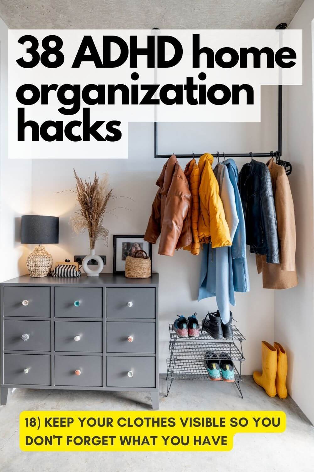 Bedroom Organization For ADHD Adults