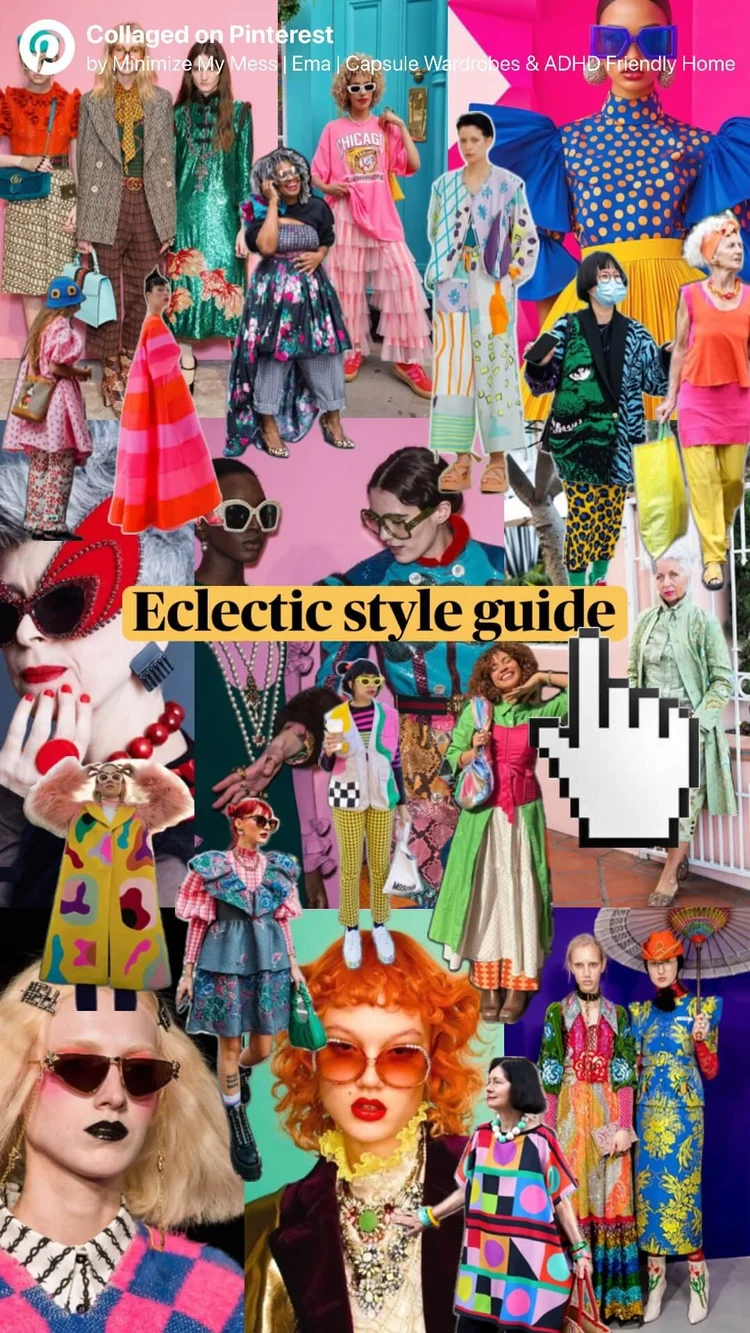Hectic Style Eclectic Style Guide (with Tips, Colors & Outfit Formulas) — Minimize ...