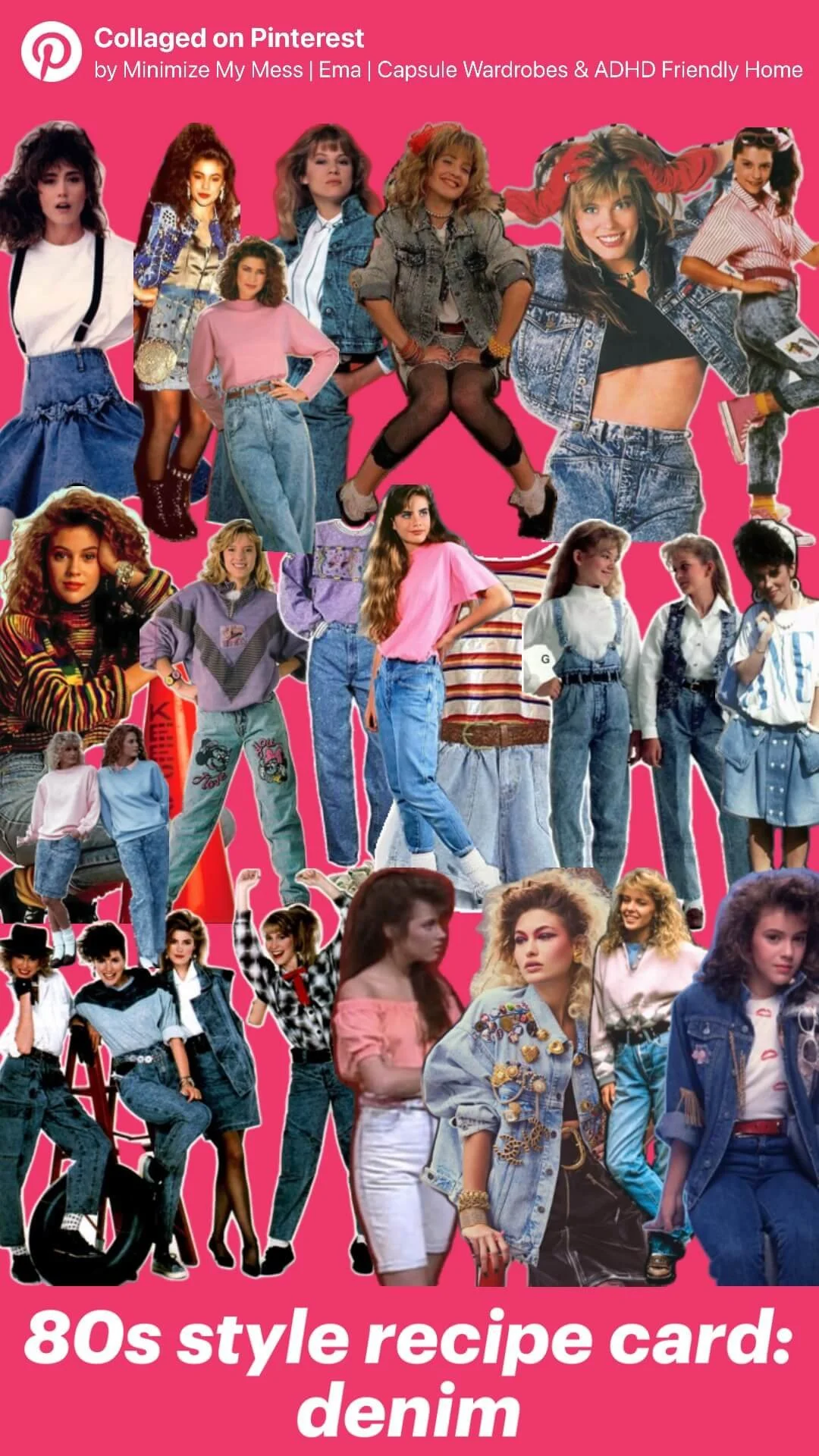 80s Style Guide (with Tips, Colors & Outfit Formulas) — Minimize My Mess