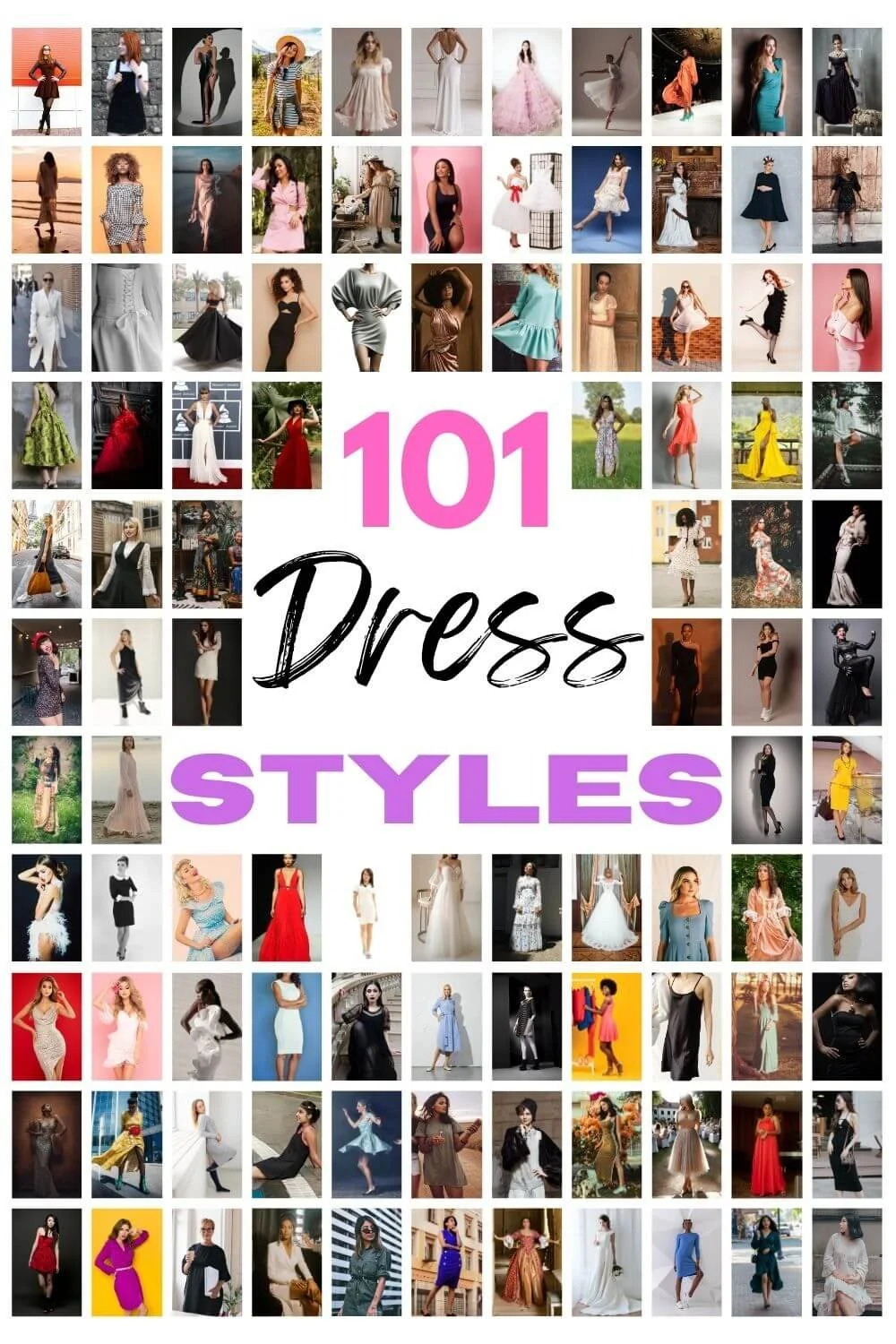 The Complete Dress Guide 2024 (101 Different Styles) — Minimize My Mess