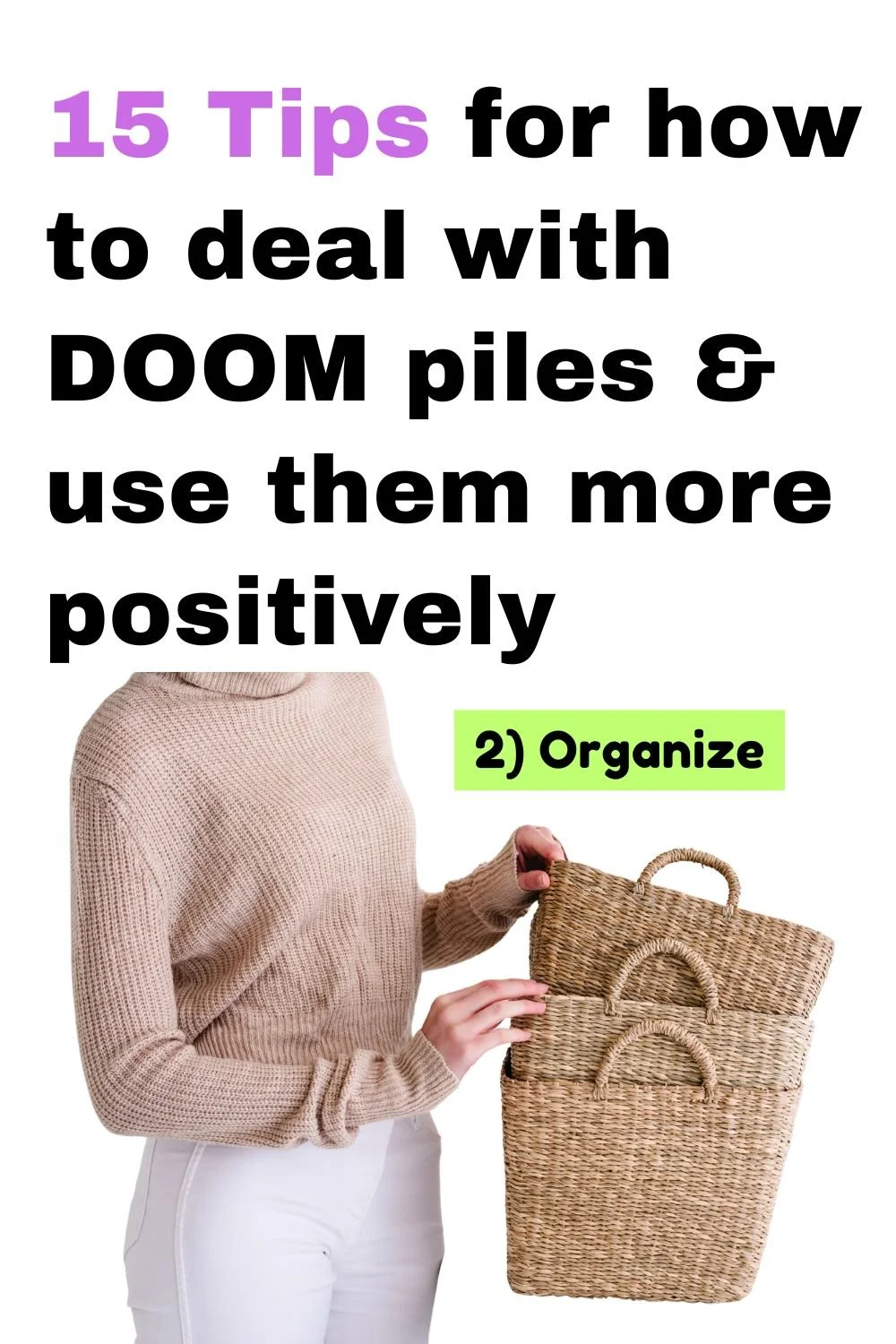 15 ADHD-friendly tips for DOOM piles — Minimize My Mess