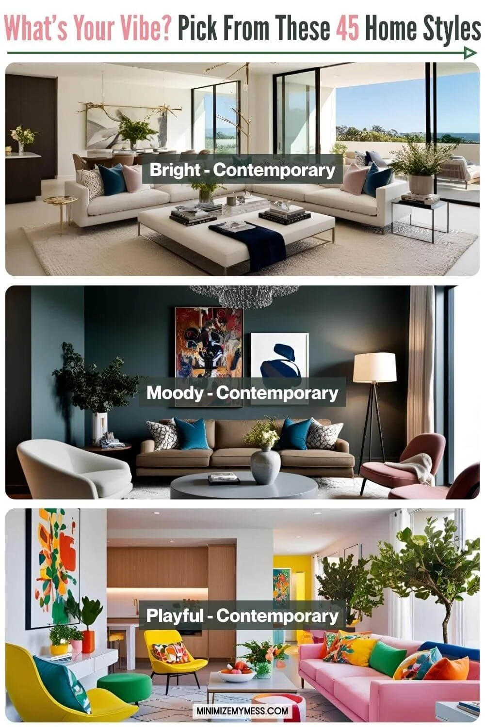 45 interior design styles (with pics for every home aesthetic ...