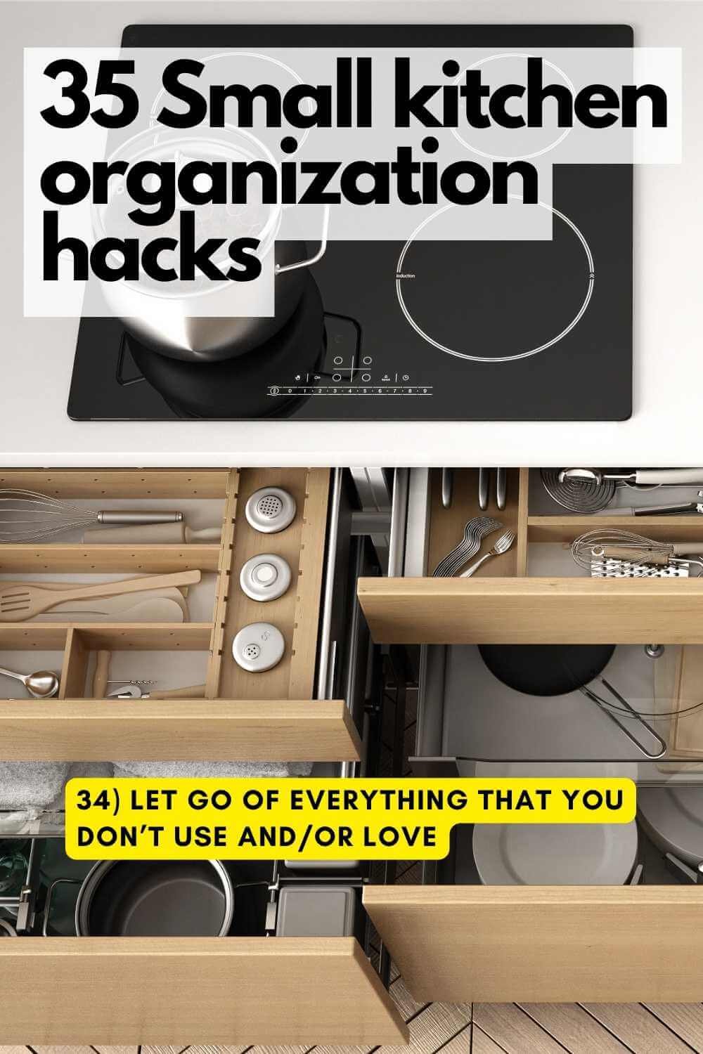 Let's Get Organized - Small Kitchen Organizer & Storage Ideas