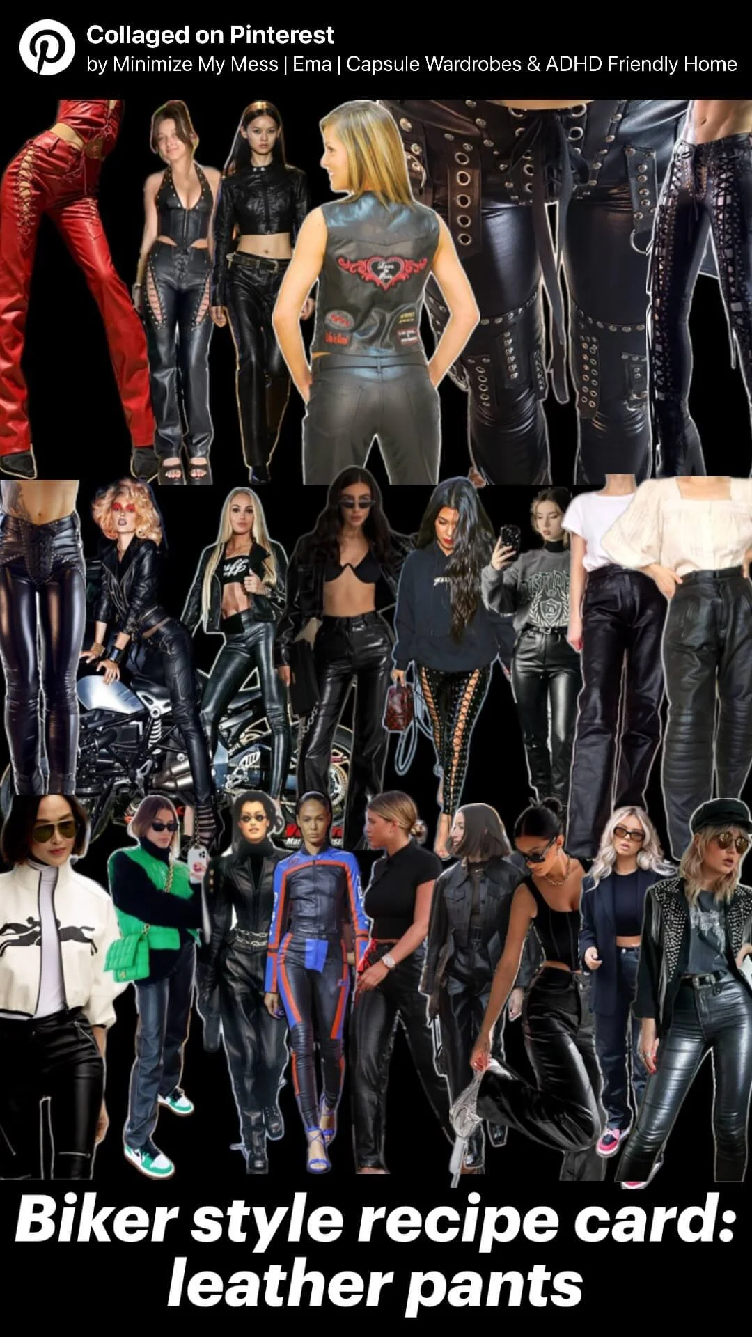 Biker Style Guide (with Tips, Colors & Outfit Formulas) — Minimize My Mess