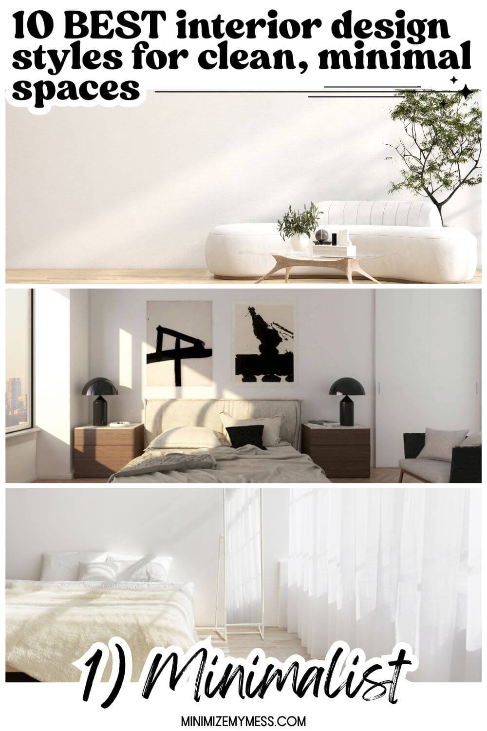 10 Best Interior Design Styles for clean, Minimal Spaces — Minimize My Mess