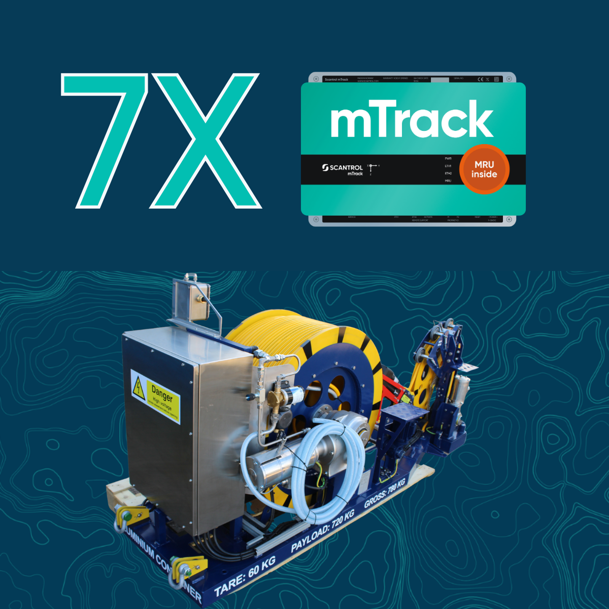 mTrack Powers 7 Hydramec UMS Installations on Fugro’s Blue Essence® USVs