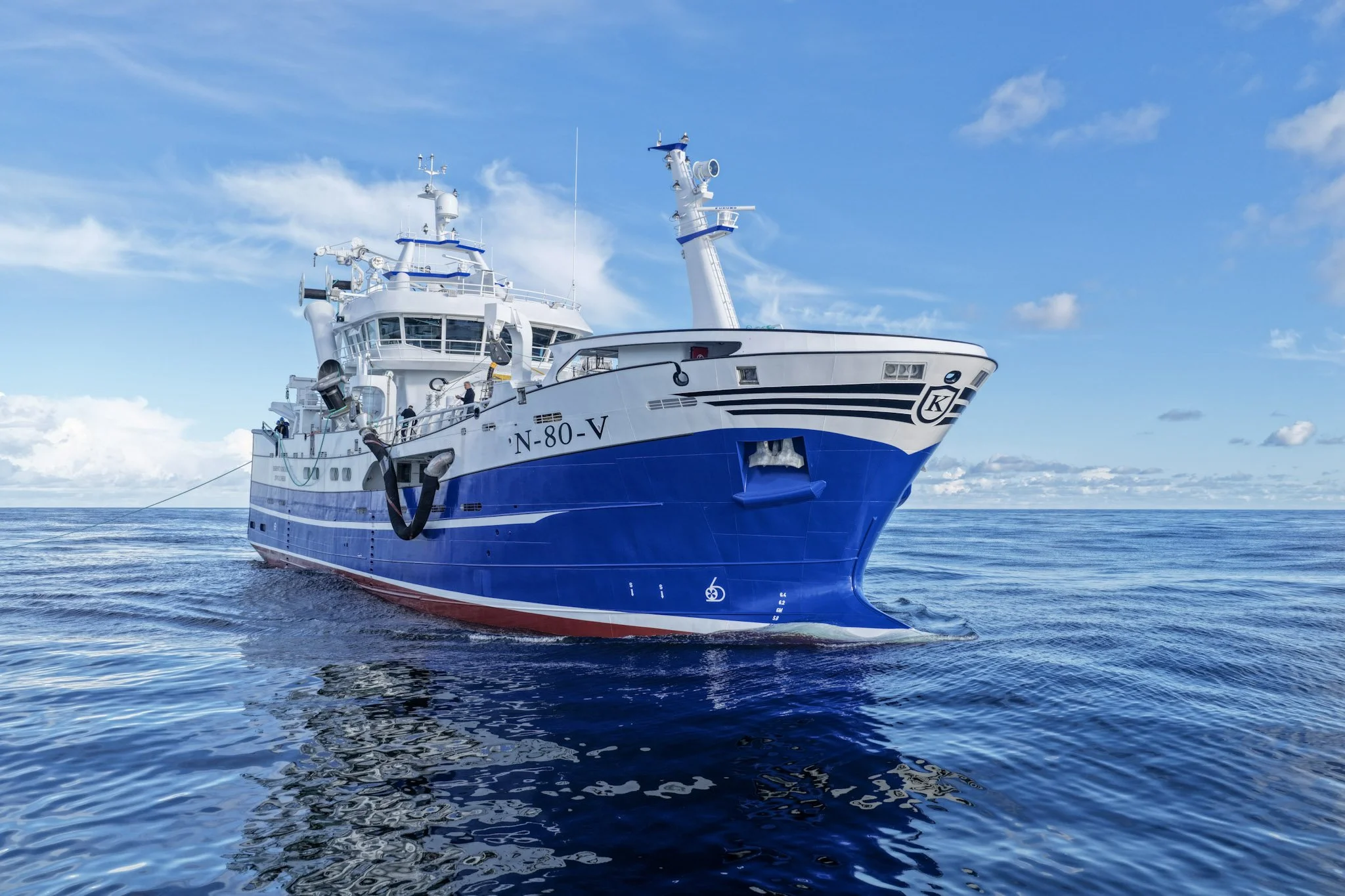 Another successful fishing delivery, SYM 7 deployed on Bernt Oscar