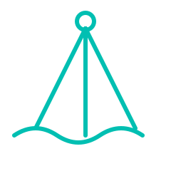 Seafloor and habitat mapping icon