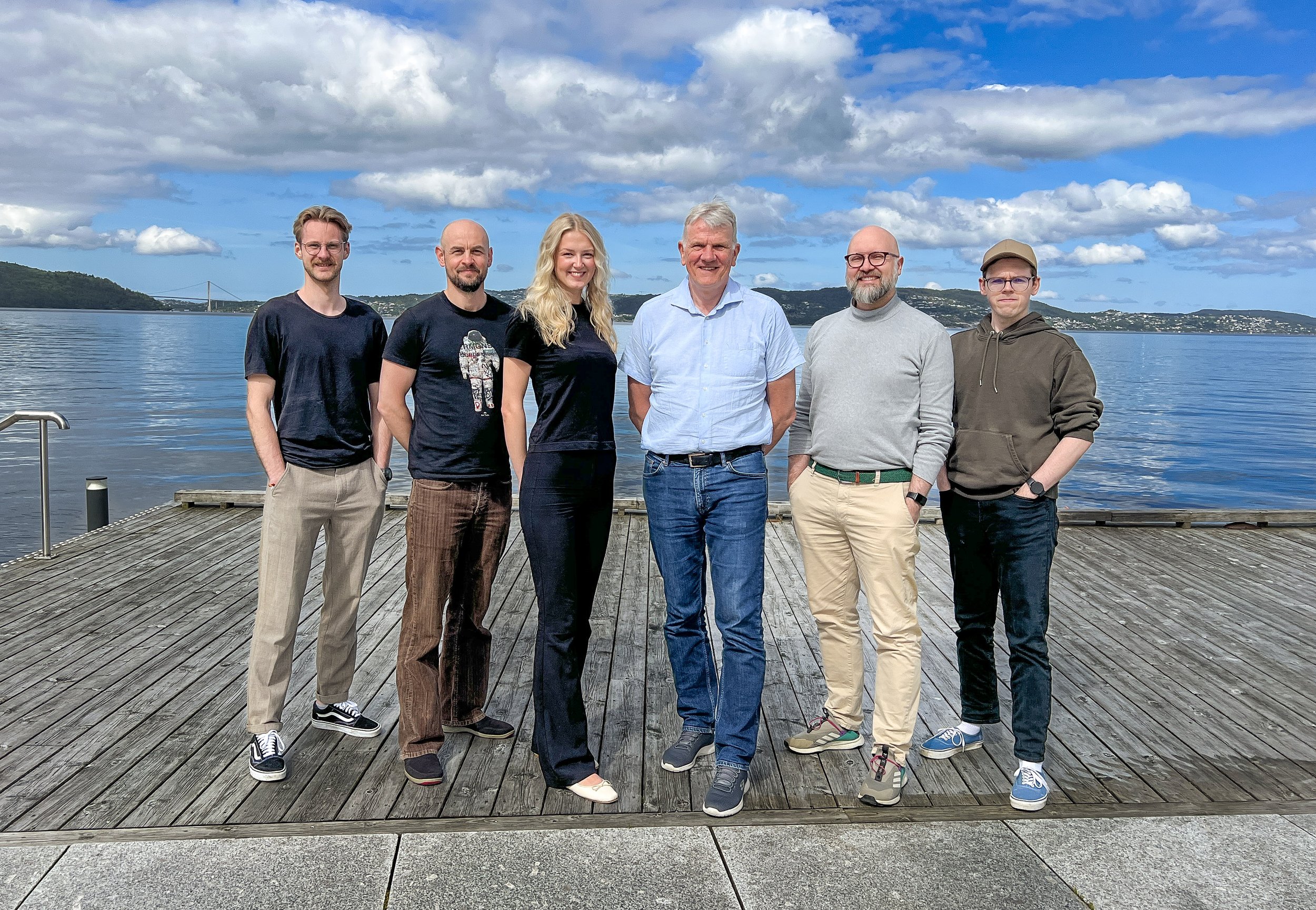Håvar Dankel, R&D / Control System Engineer  Henry Boddington, International Sales Manager  Ingrid Salomonsen, Control System Engineer  Jan Kjærstad, CEO  Sigurd Hannaas, Senior R&D Engineer  Rasmus Wickenkamp, Control System Engineer