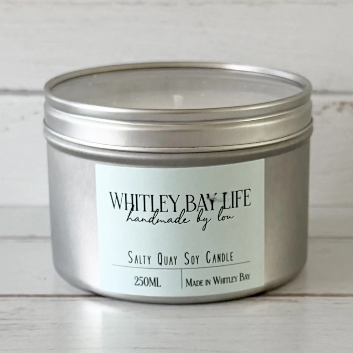 Salty Quay Candle Tin