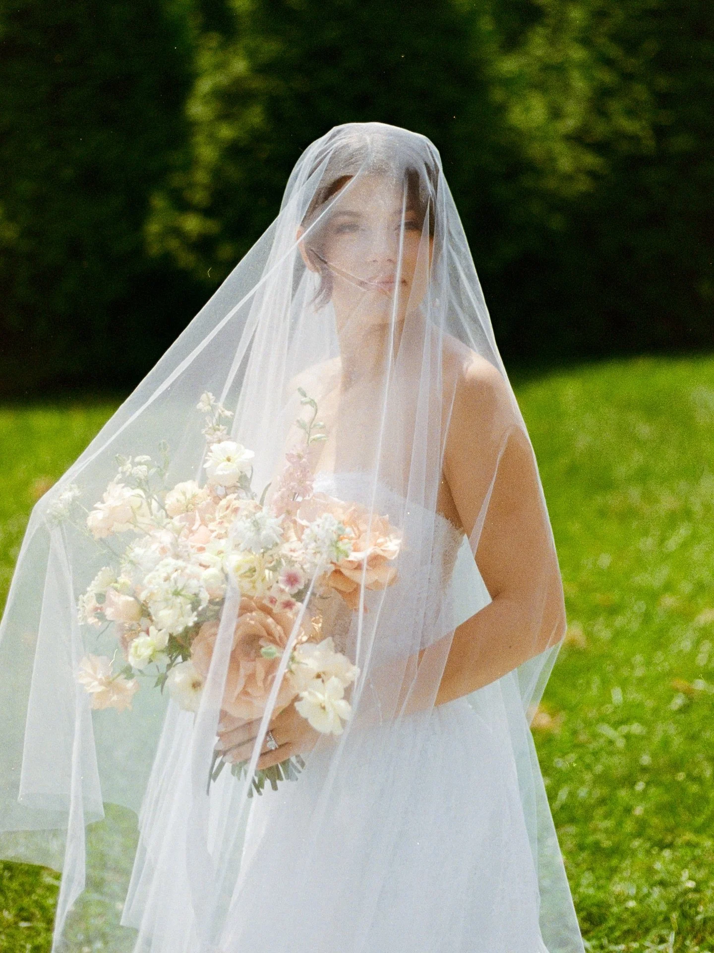 This gorgeous film photo by @weaver__media 🤍
&amp; a PSA to my 2026 brides: the calendar is filling up fast! I&rsquo;m feeling SO excited for all the beautiful events on the books for next year, and I can&rsquo;t wait to see what else we dream up to