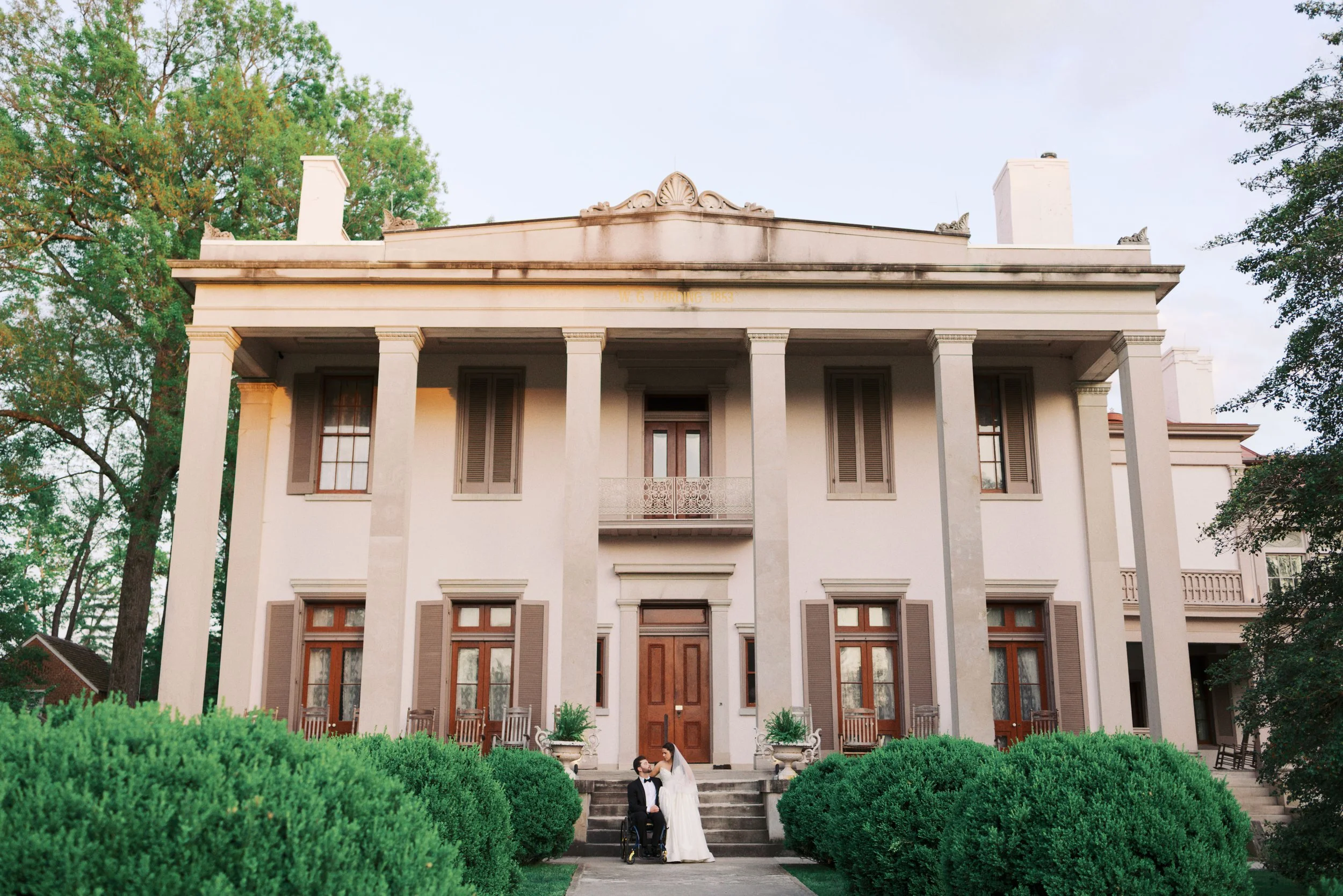Belle Meade Winery Wedding Bride and Groom Portraits