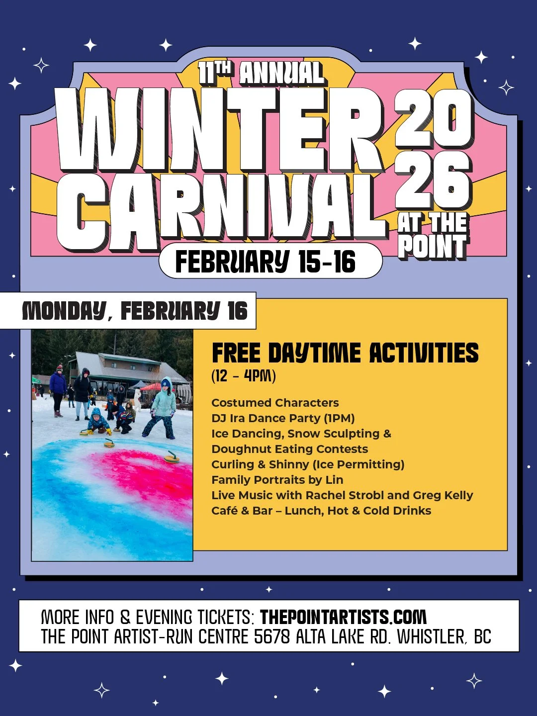 11th Annual Winter Carnival at The Point - Monday!