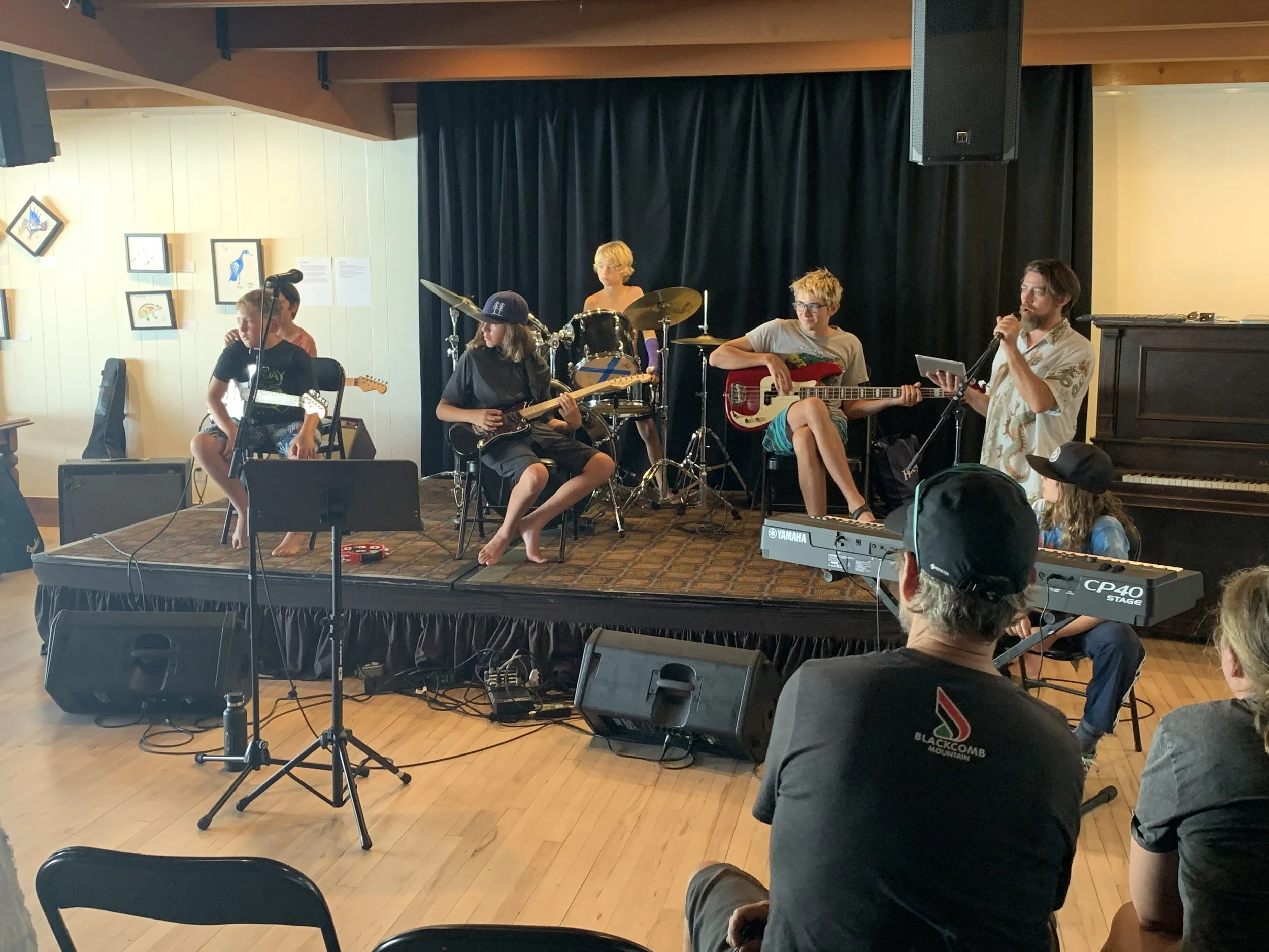 Into the Groove Band Camp with Papa Josh, July 13-17, 2026 (ages 9-13)