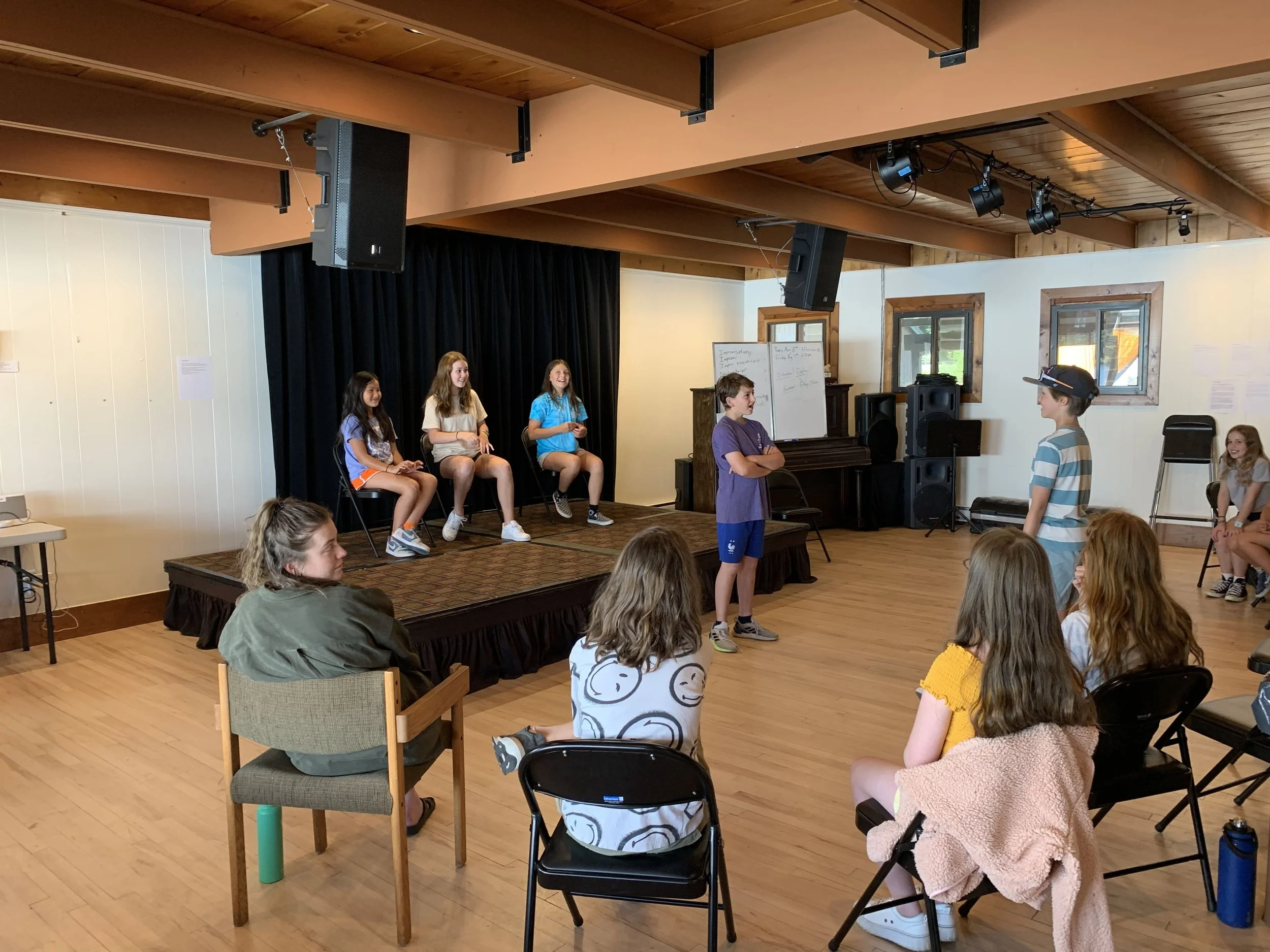 Improv &amp; Acting Camp with Ira Pettle (ages 8-10)