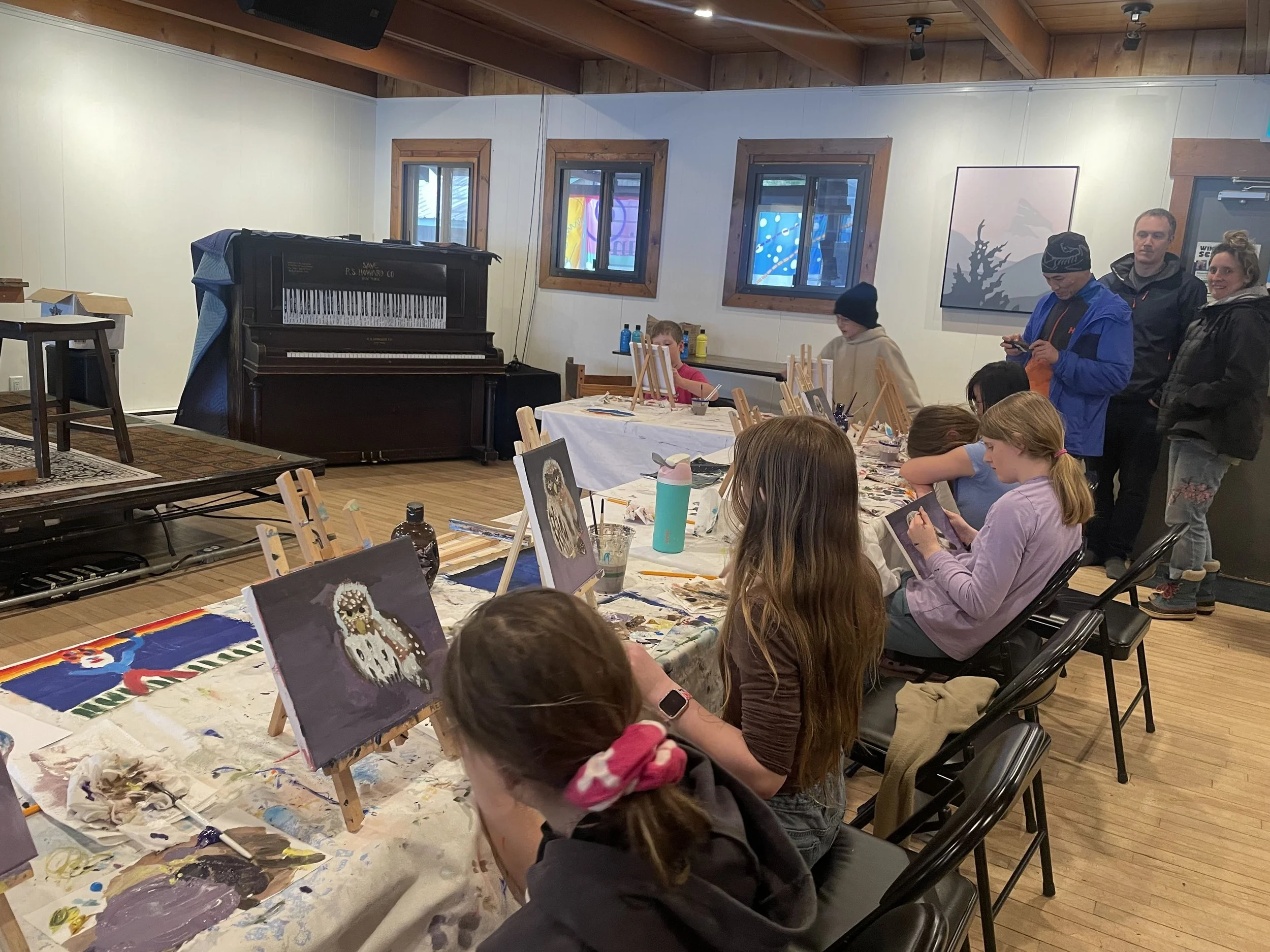 Landscape Painting with Cass Dickinson August (ages 9-14)