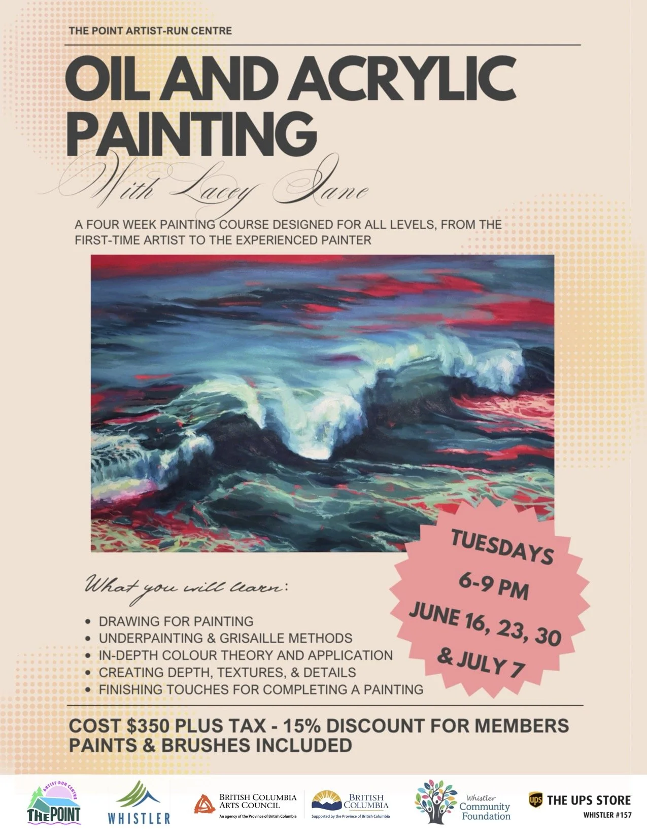 Oil and Acrylic Painting With Lacey Jane Wilburn