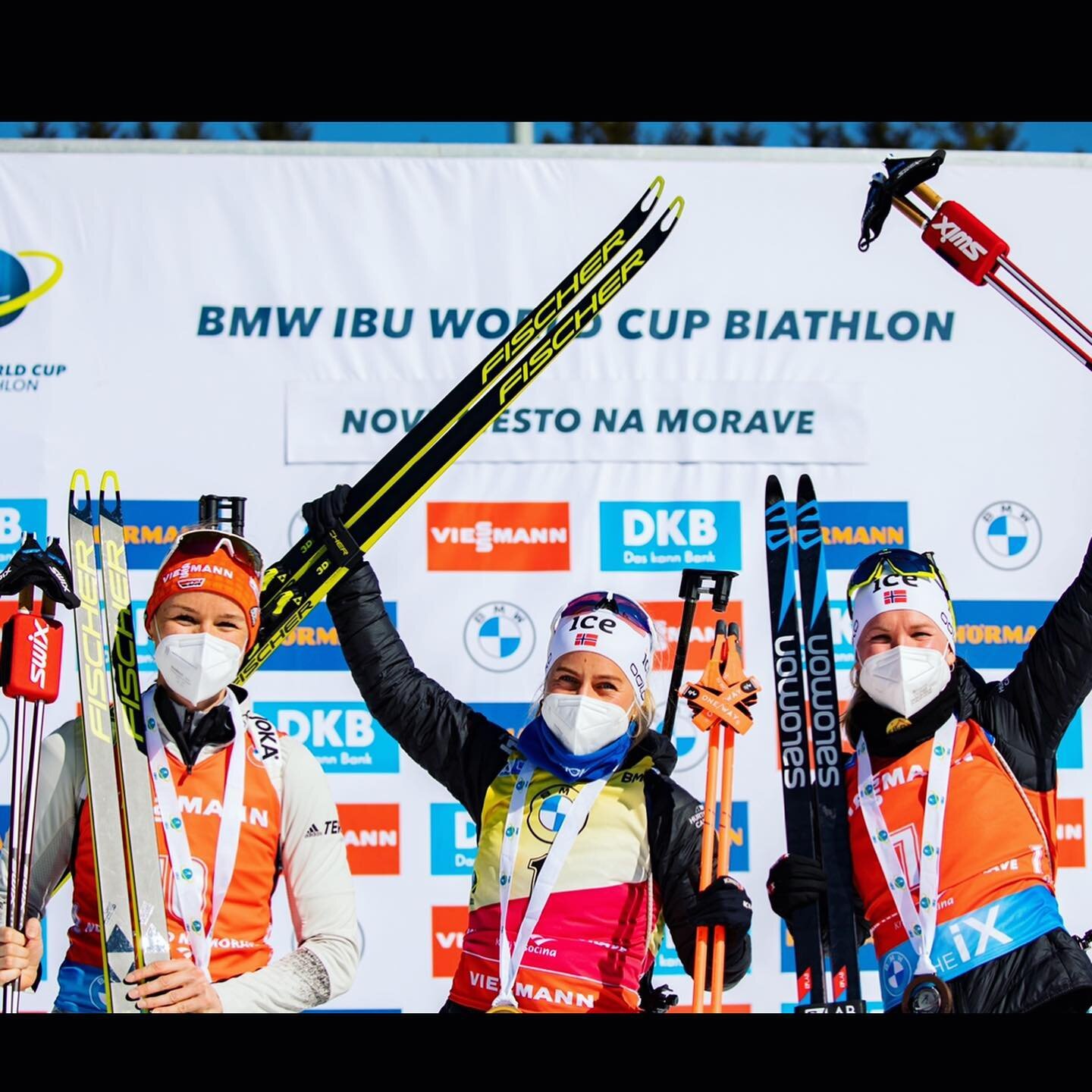 Happy to be back at the podium 🙌🏻🥉#longtimenosee 👀 Congrats @tirileckhoff🥇 and @denise.herrmann🥈

📸: @nordicfocus 

#ad @salomonnordic #timetoplay @bertelsengarpestadas @salmoneye @sorlandskjokken.no @rudyproject @swix_sport @kinetixx_sports @