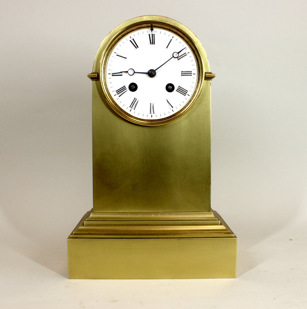 Dome Topped Mantel Clock By Jean Baptiste Delettrez — Chalfont Clocks  Repairs and Restoration of antique clocks