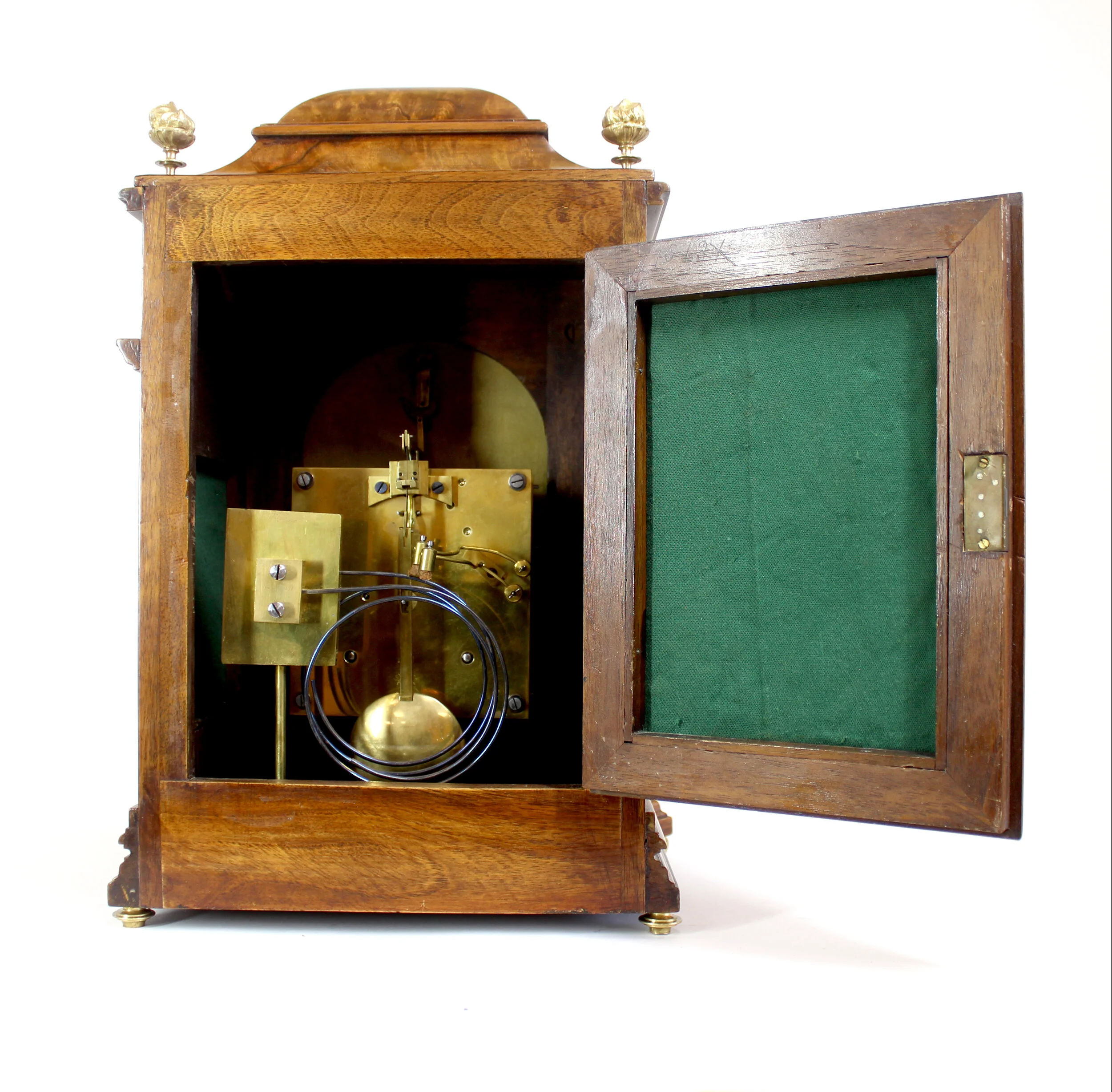 Lenzkirch Bracket Clock — Chalfont Clocks Repairs and Restoration of