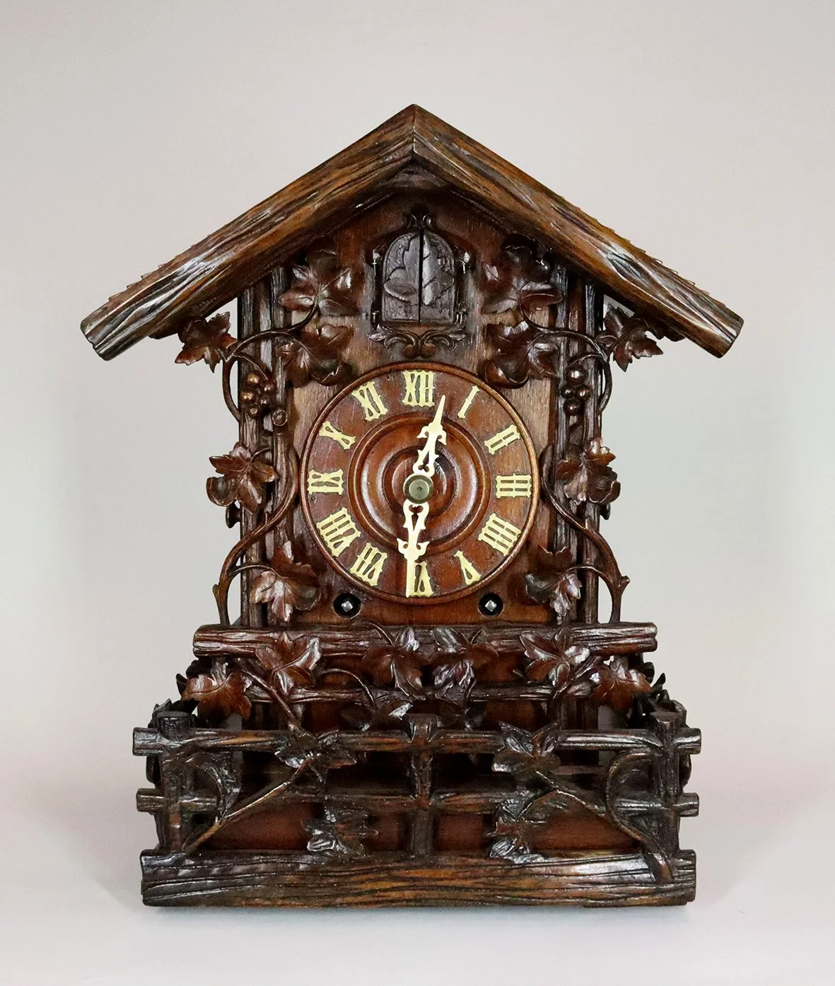 19th Century Twin Fusee Cuckoo Table Clock by Beha — Chalfont Clocks