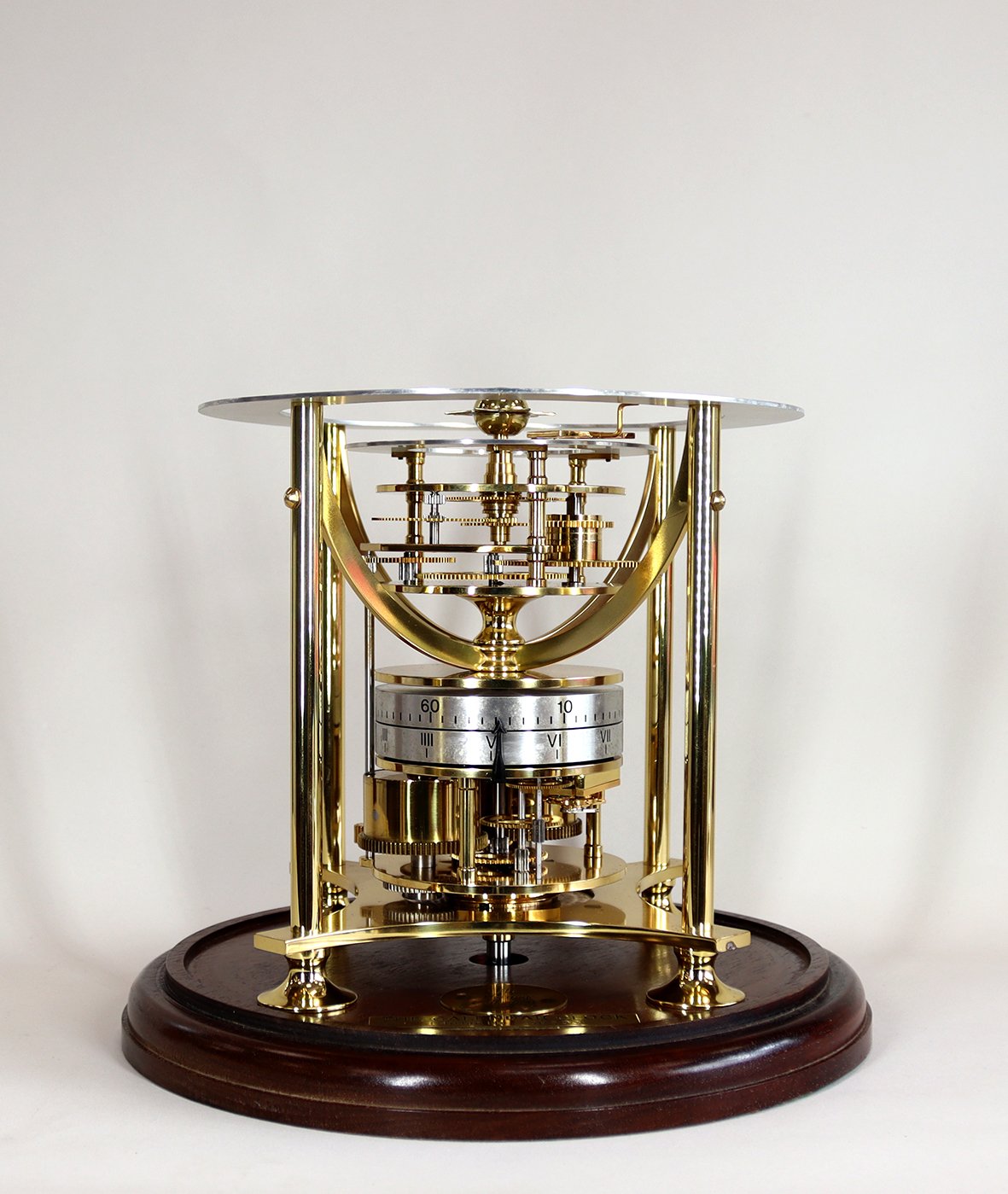 Limited Edition MidCentury Calendar Clock by Devon Clocks — Chalfont