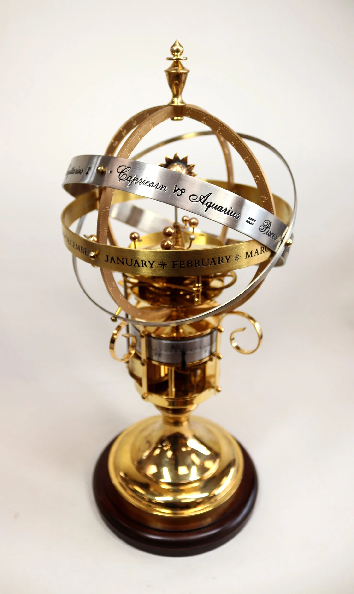 Devon Clocks Limited Edition Mid-Century Orrery Clock by Devon Clocks — Chalfont ...