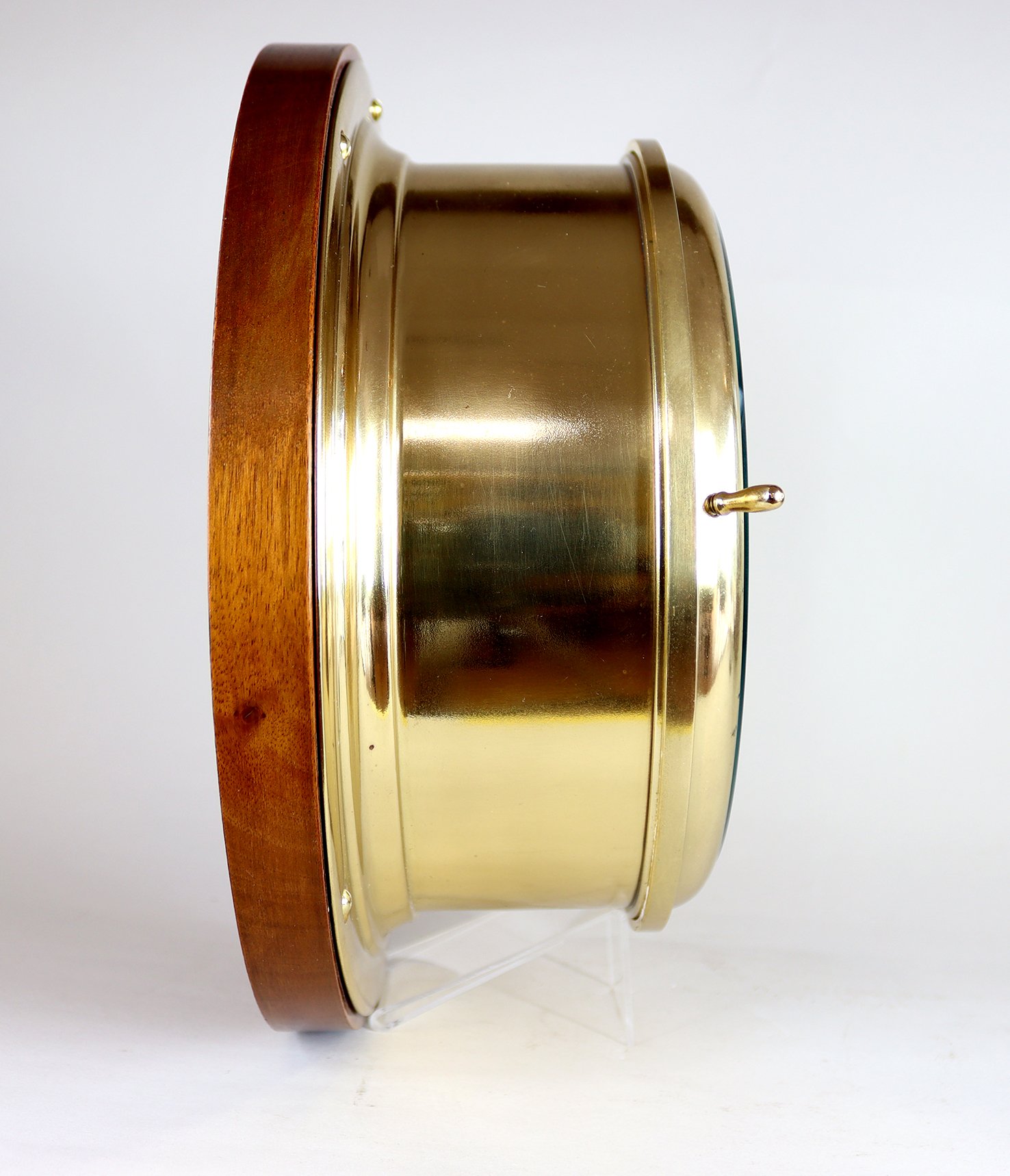 An Unusually Large Smiths Empire Ships Bulkhead Clock — Chalfont Clocks