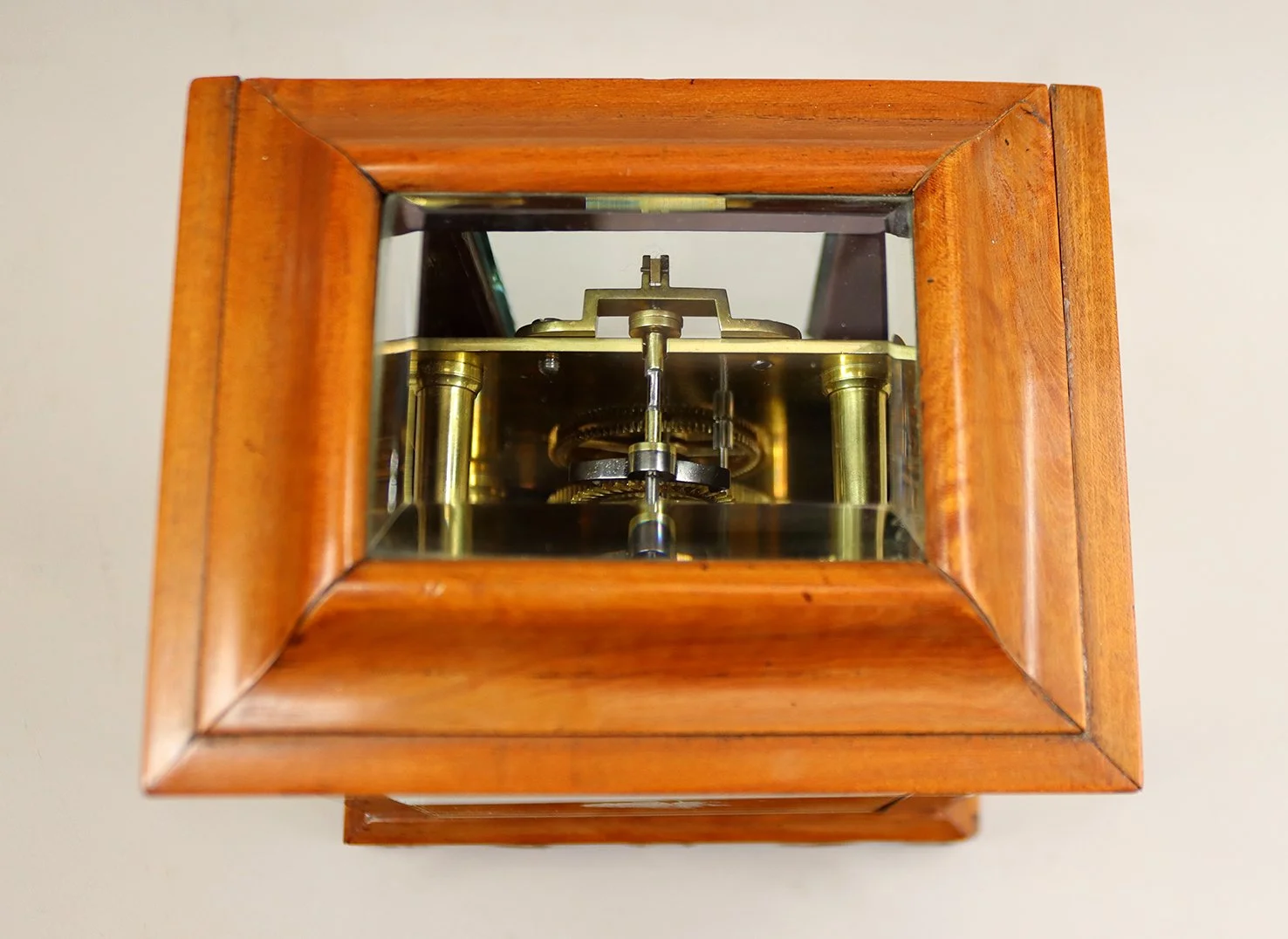 414 Bennett Satinwood librarby clock 7.jpg