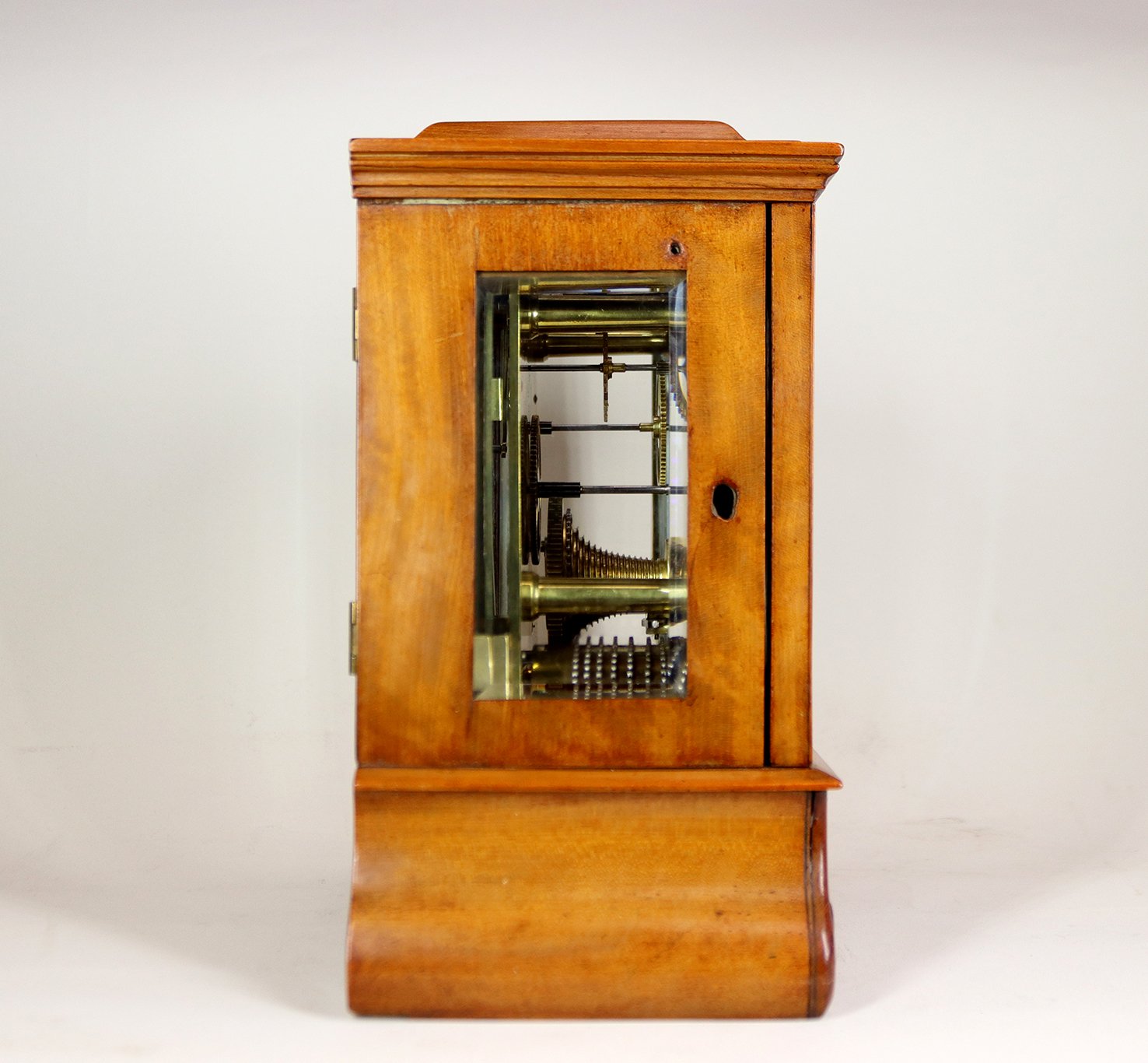 414 Bennett Satinwood librarby clock 5.jpg