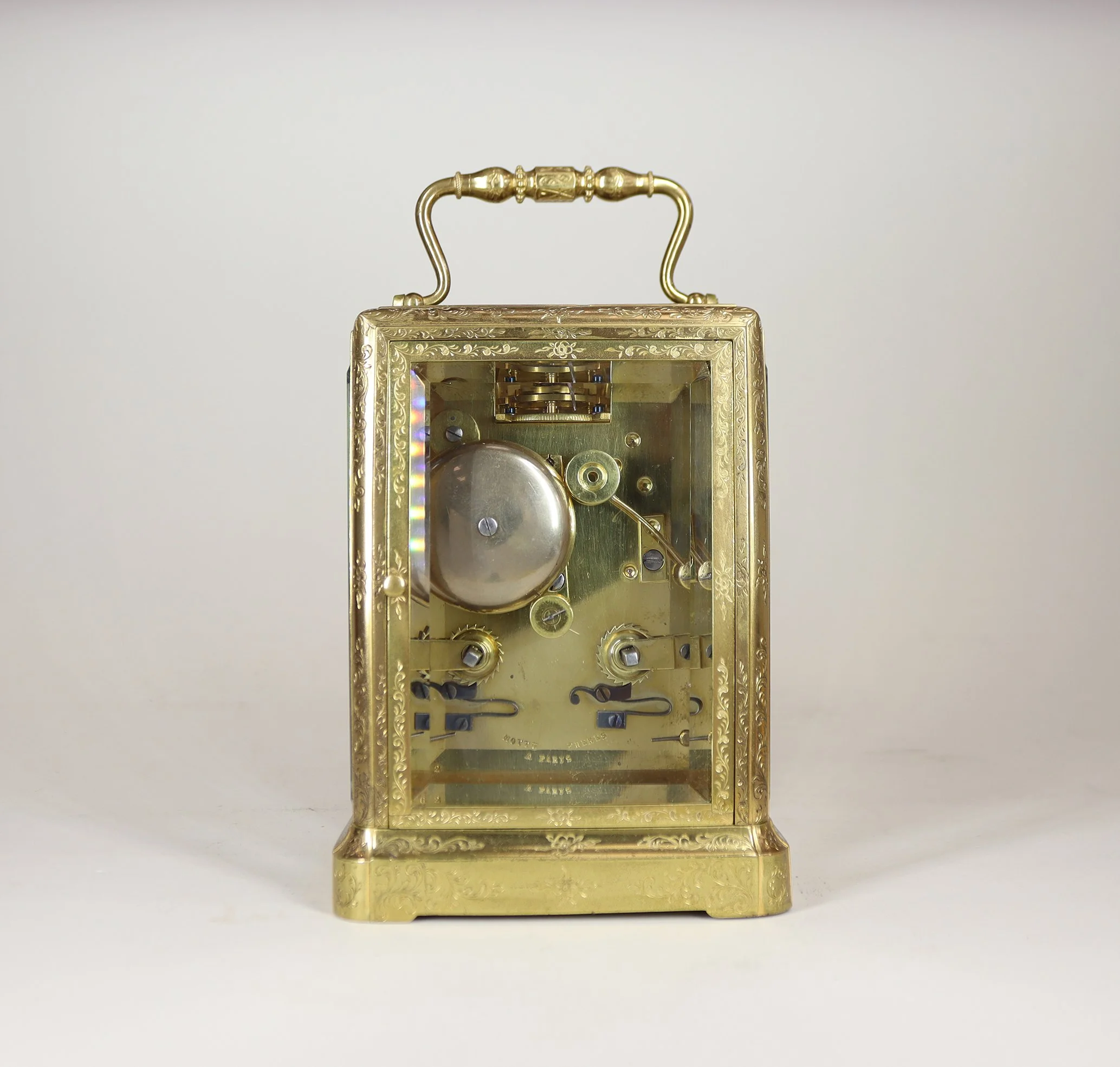 447 Mottu Freres Carraige clock 4.jpg