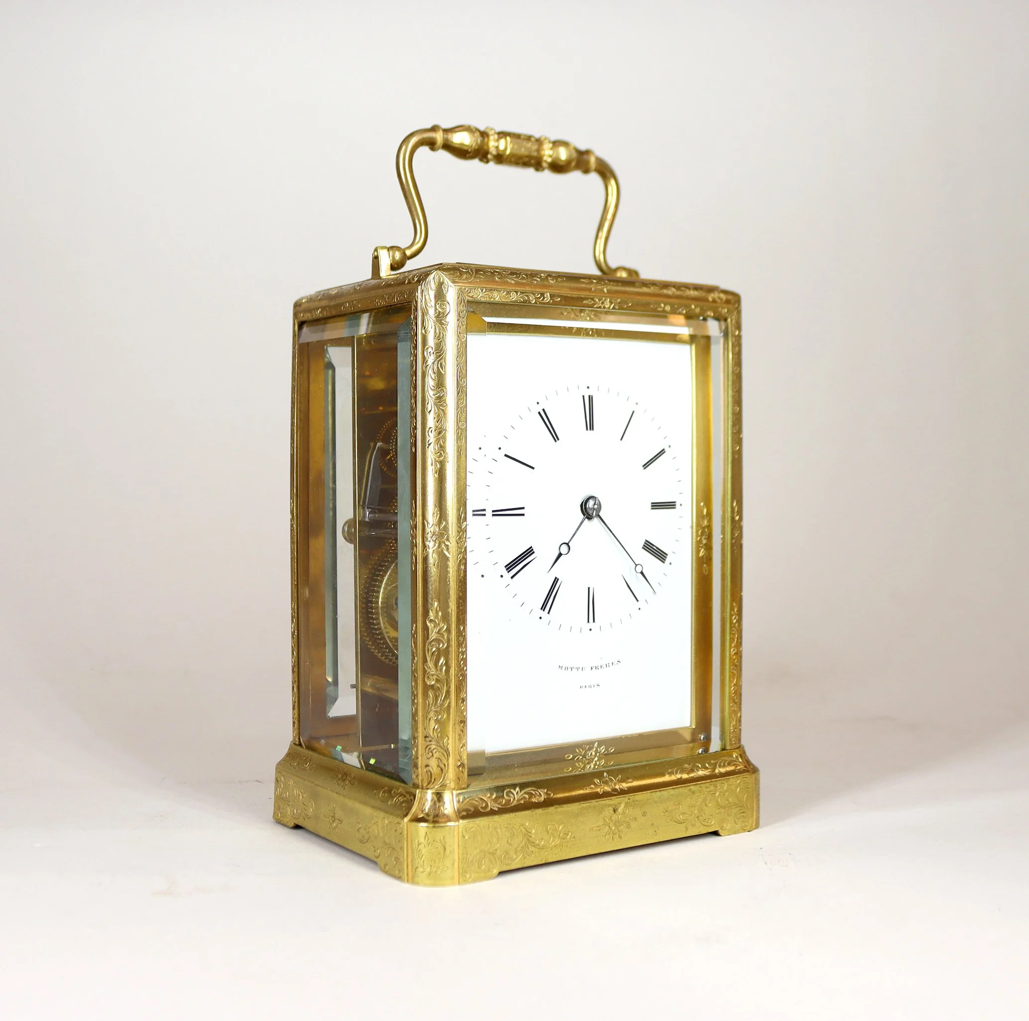 447 Mottu Freres Carraige clock 7.jpg