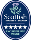 visit scotland logo 5 star exclusive use