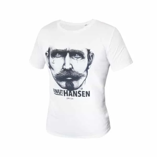 Unisex Knut Hansen T-shirt - White - Niche Alcohol Supplies