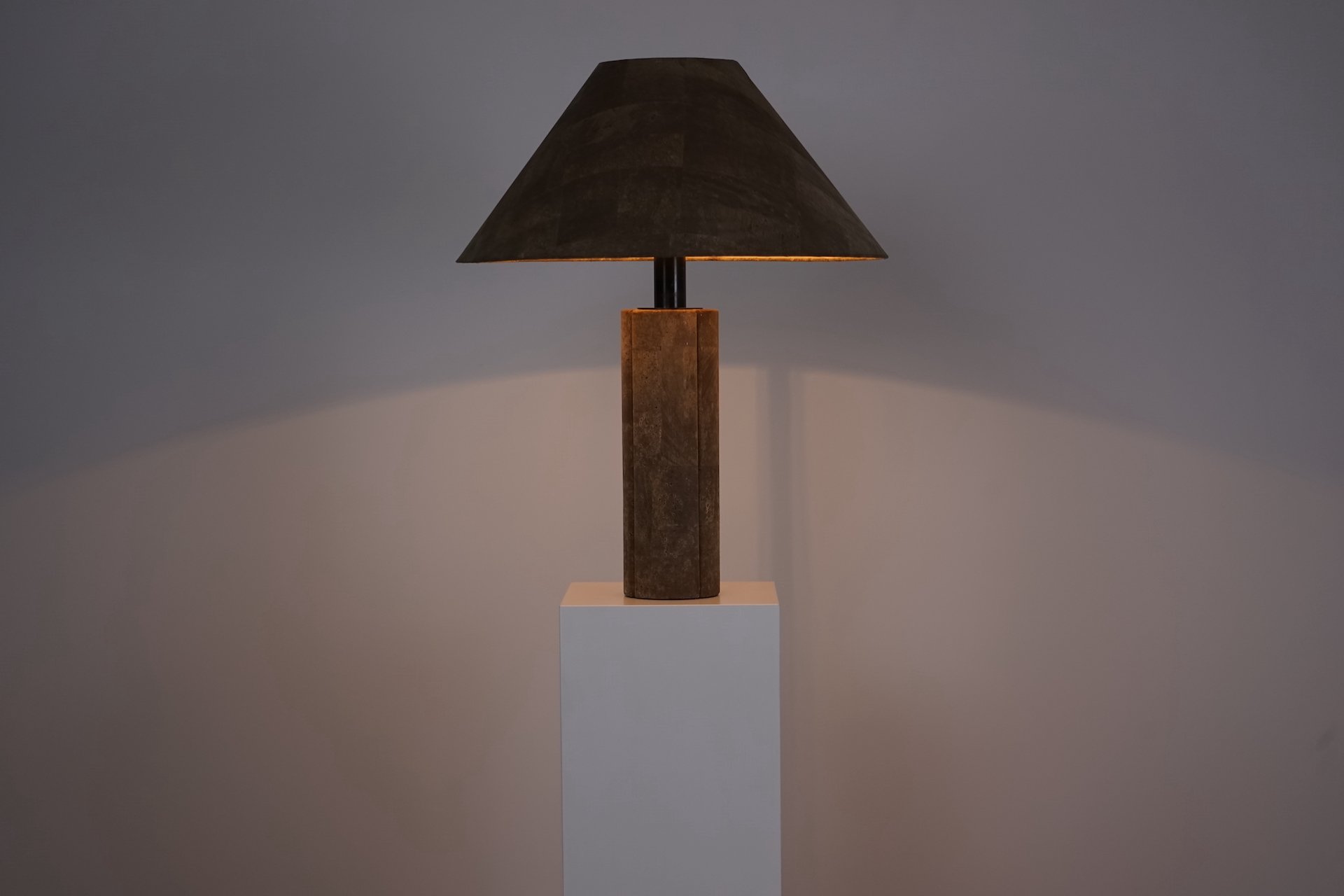 Table Lamp in Cork by Ingo Maurer for Design M 960.JPG