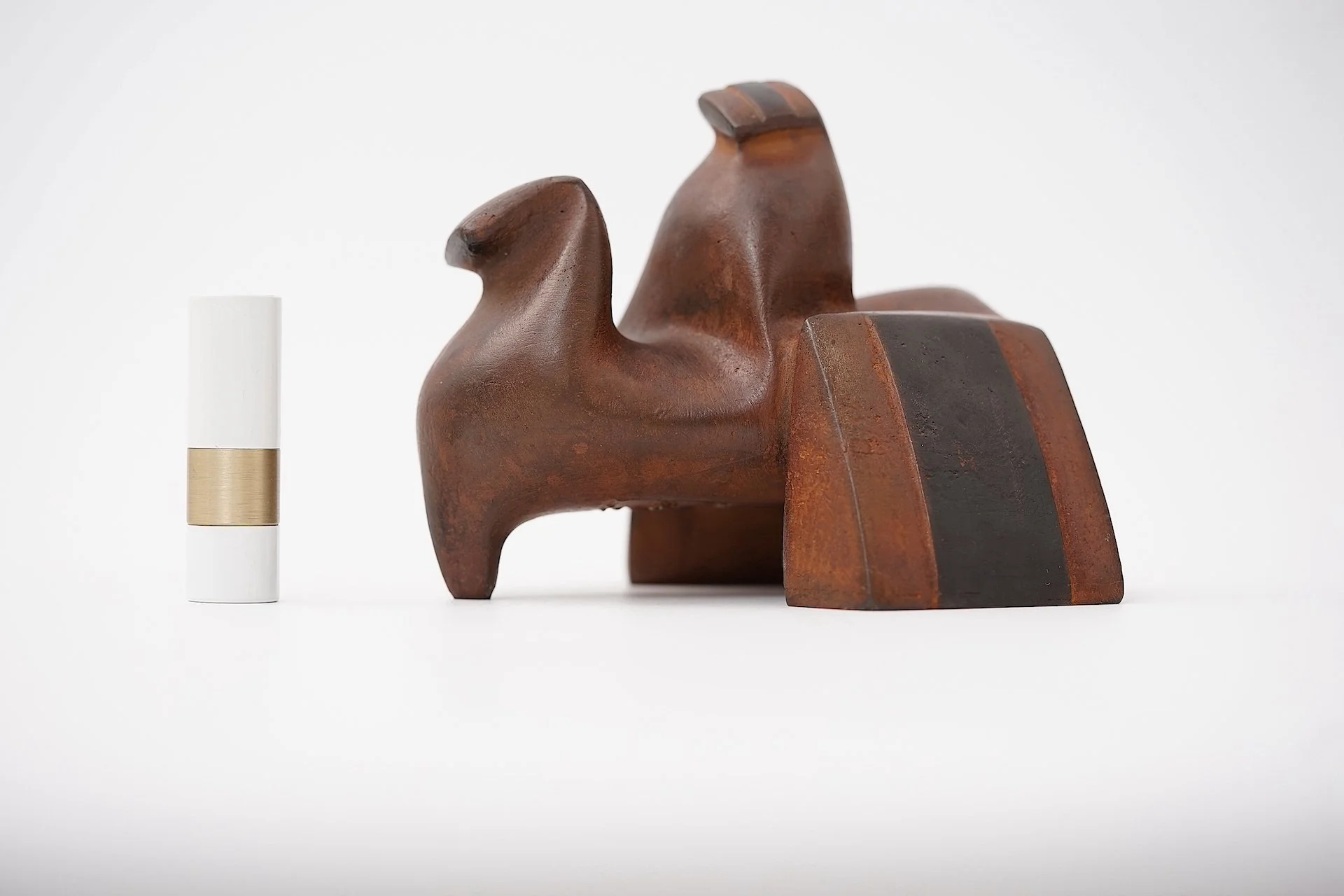 Zezoo Animal & Rider – Abstract Cast Iron Sculpture by Gertraude Zebe, 1:5, 1997 3656.JPG