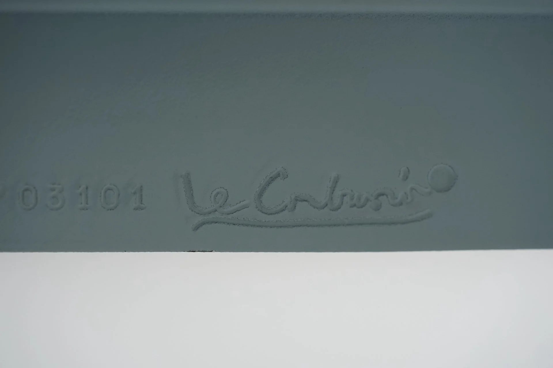 Beistelltisch LC 10 von Le Corbusier, Charlotte Perriand und Pierre Jeanneret für Cassina, 1980er 4203.JPG