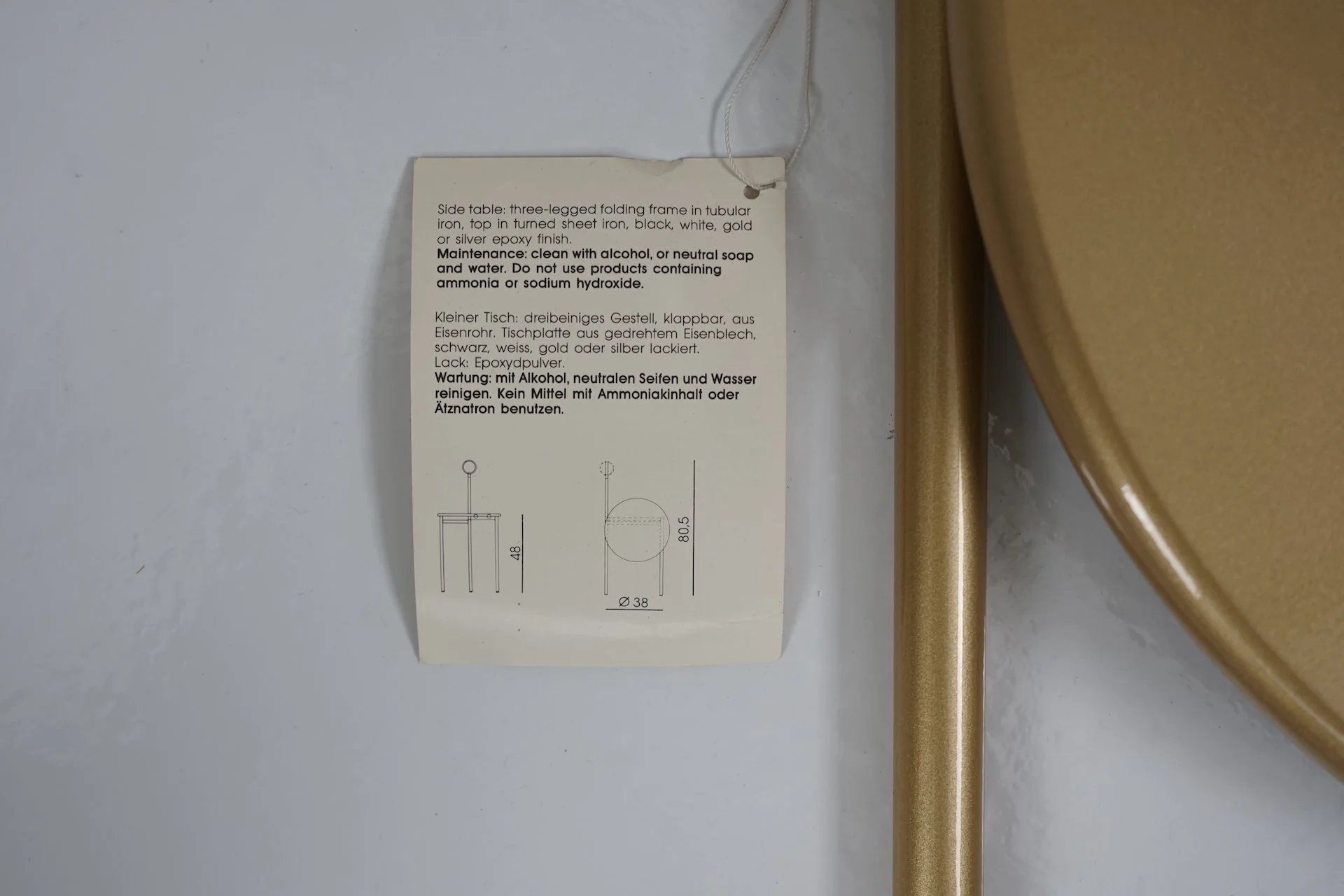 MICKVILLE Side Table by Philippe Starck for Aleph Driade034.JPG