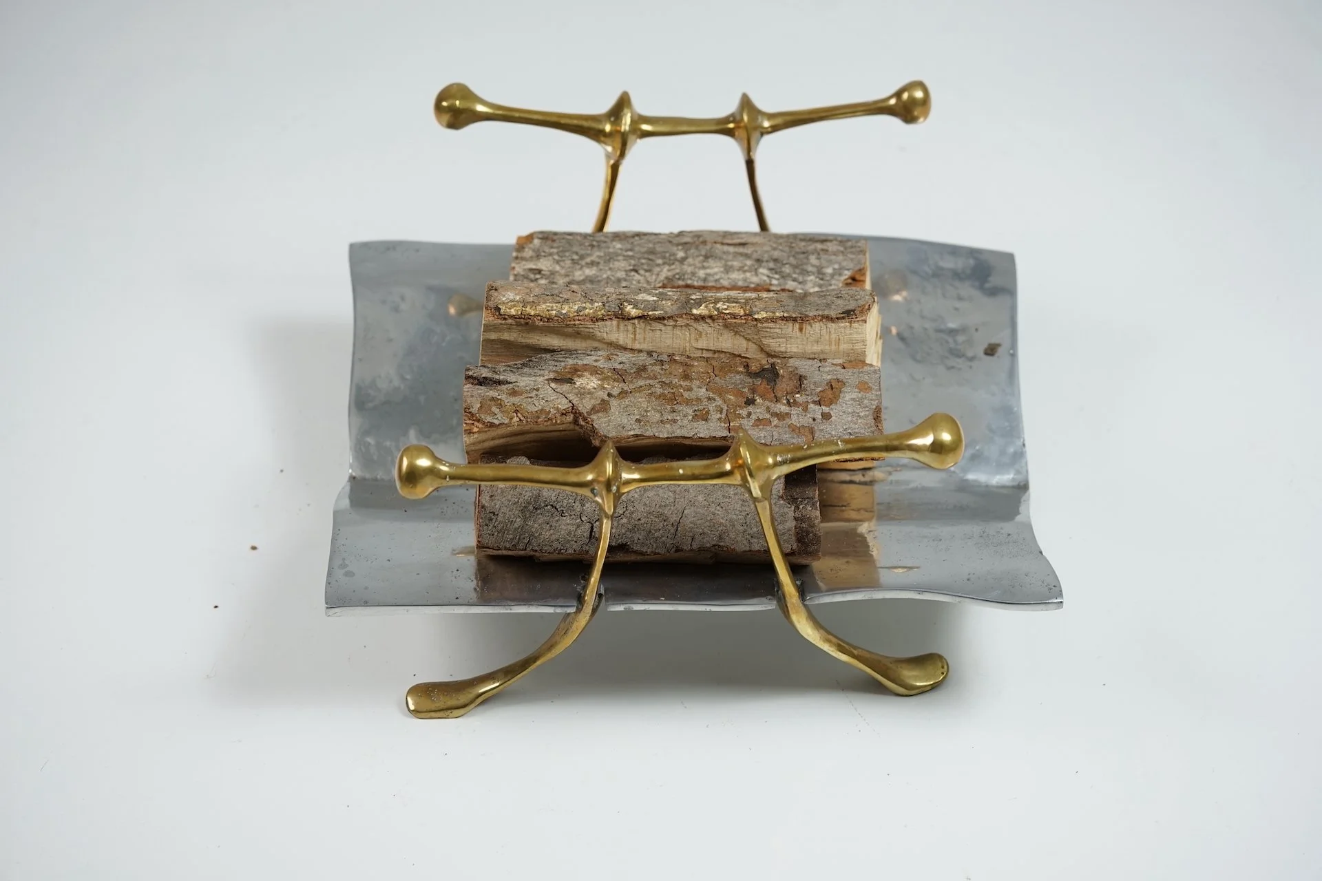 Sculptural Magazine Rack : Firewood Holder by David Marshall 5768.JPG