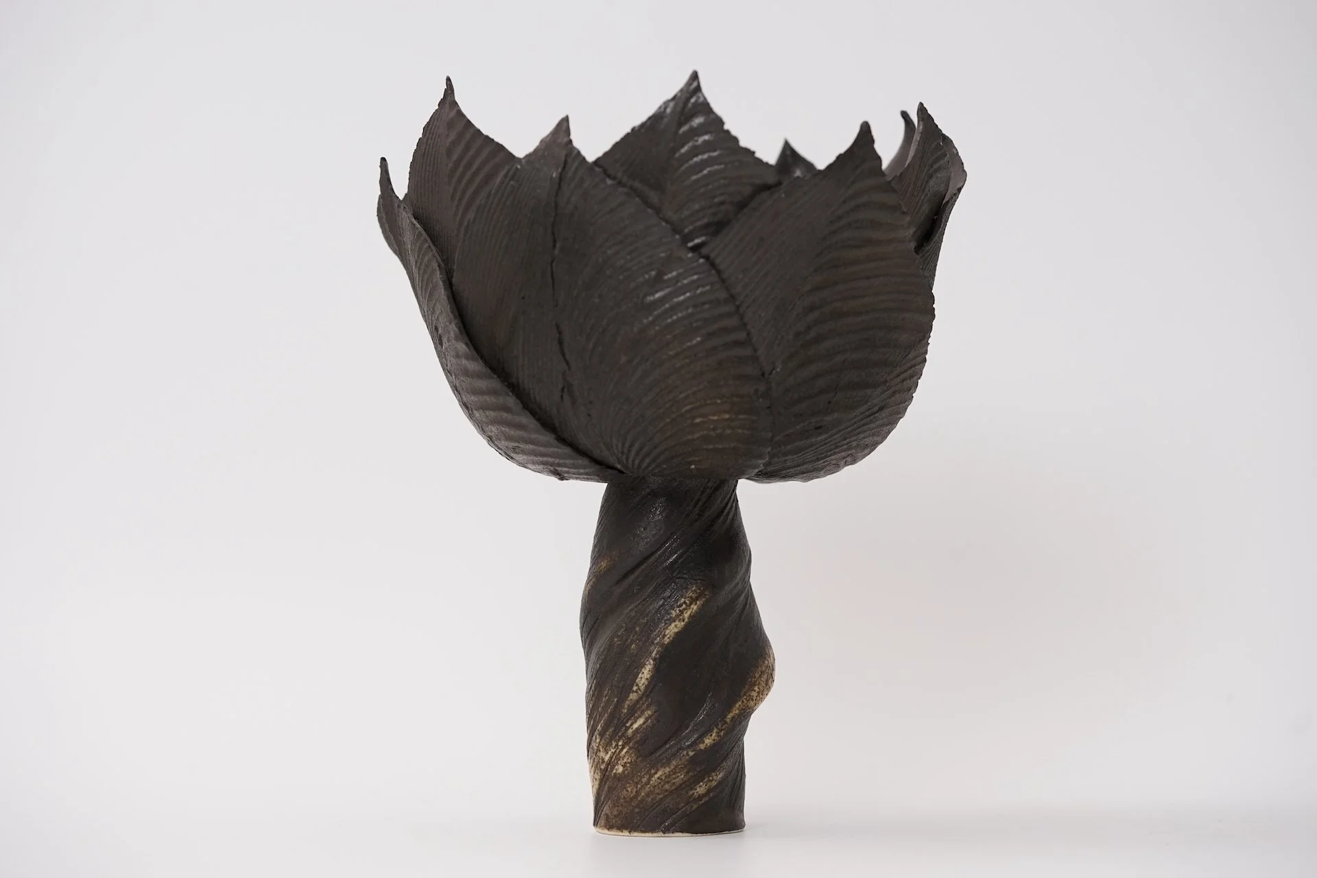 Large porcelain bud vase by Johannes Gebhardt, 1970s 1861.JPG