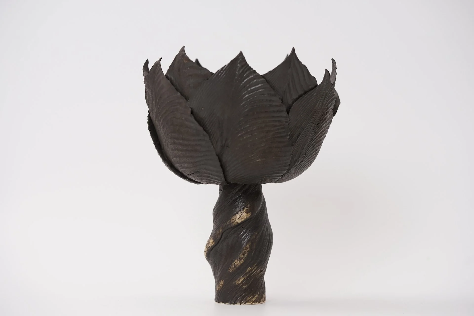 Large porcelain bud vase by Johannes Gebhardt, 1970s 1858.JPG