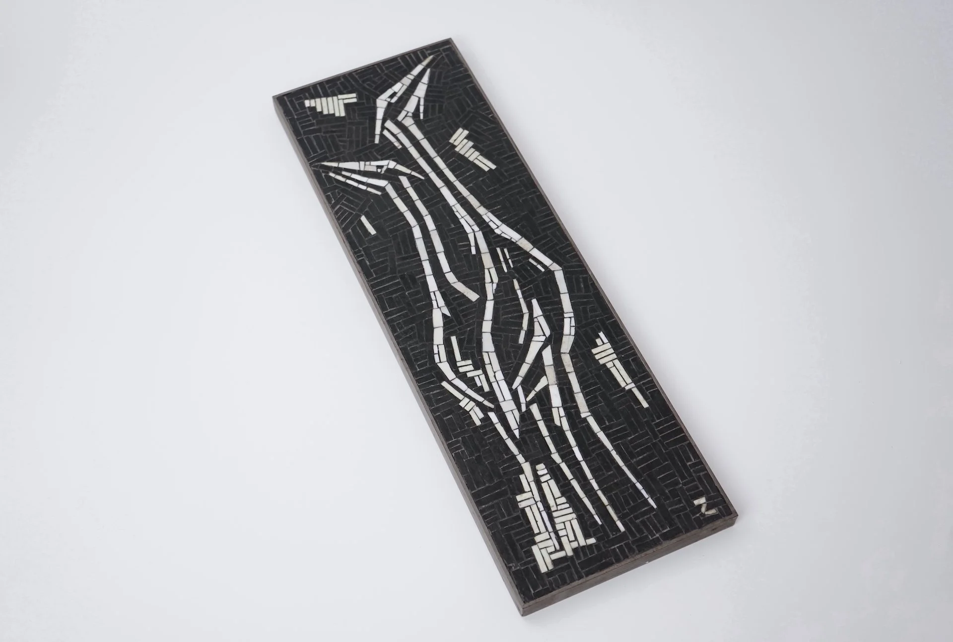 Mid-Century Modern Mosaic Wall Plate by R. Zimmermann for Ritter, 1950s 1413.JPG