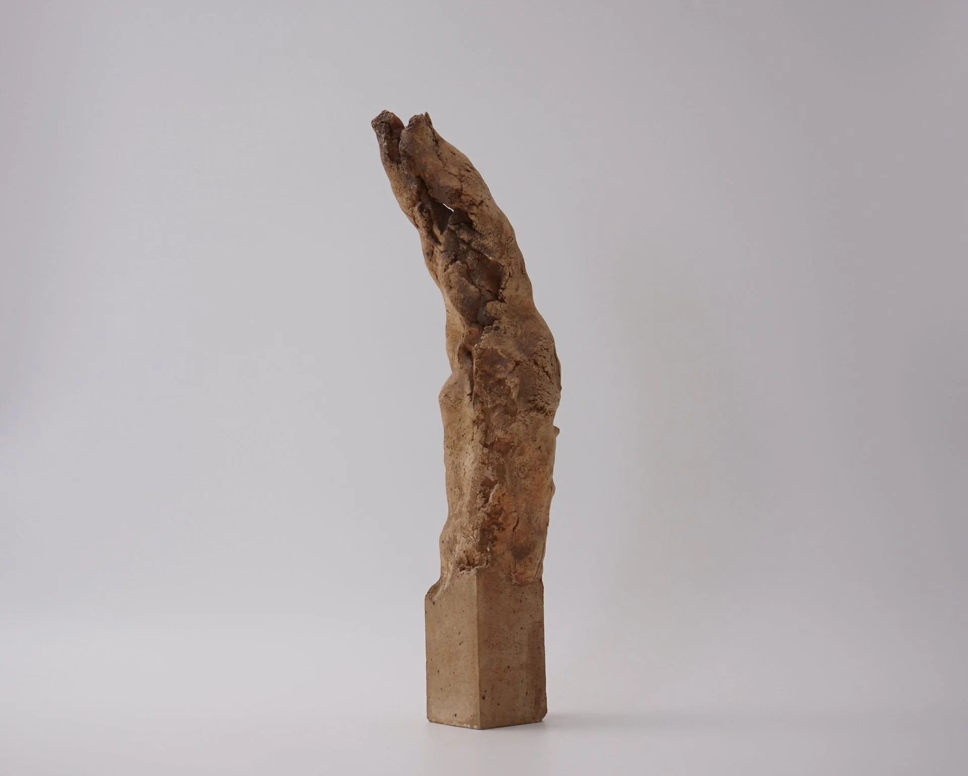 Pedestal Sculpture – Unique Studio Ceramic Piece by Rolf Simon Weidner 1910.JPG