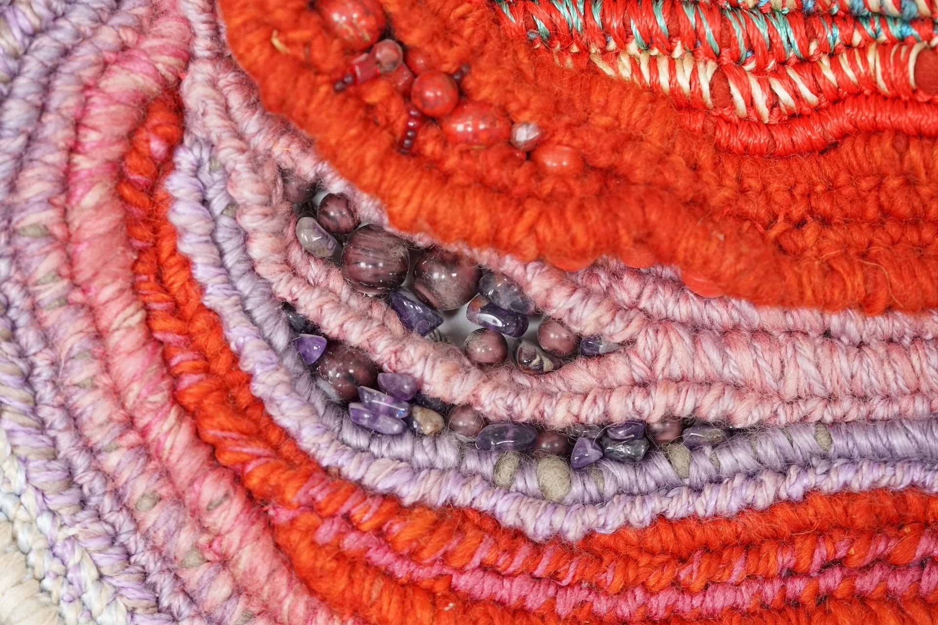 Wall Decoration Fiber-Art Design Object  7586.JPG