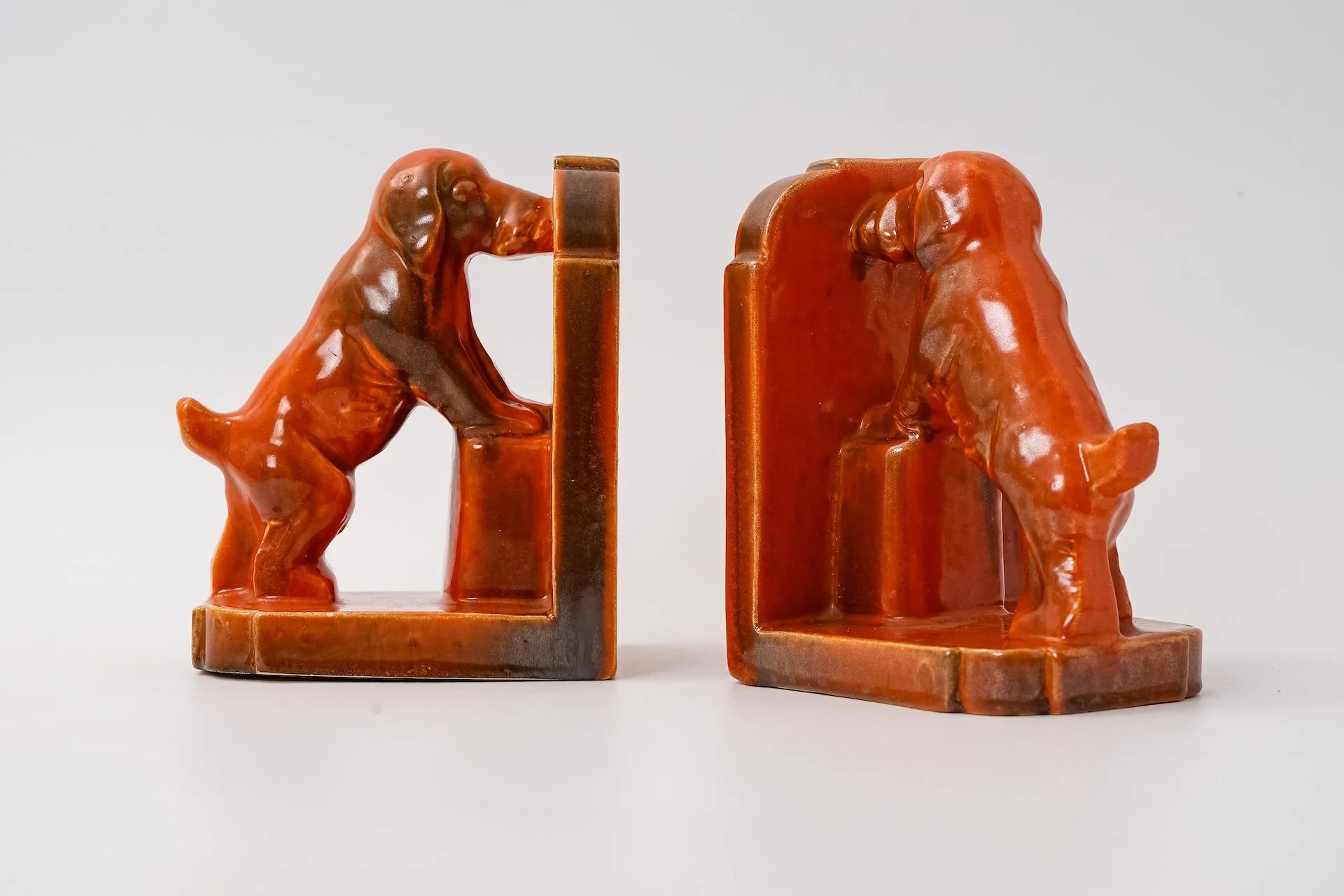 Art Deco Ceramic Dachshund Bookend by Eckhardt & Engler 4.jpg