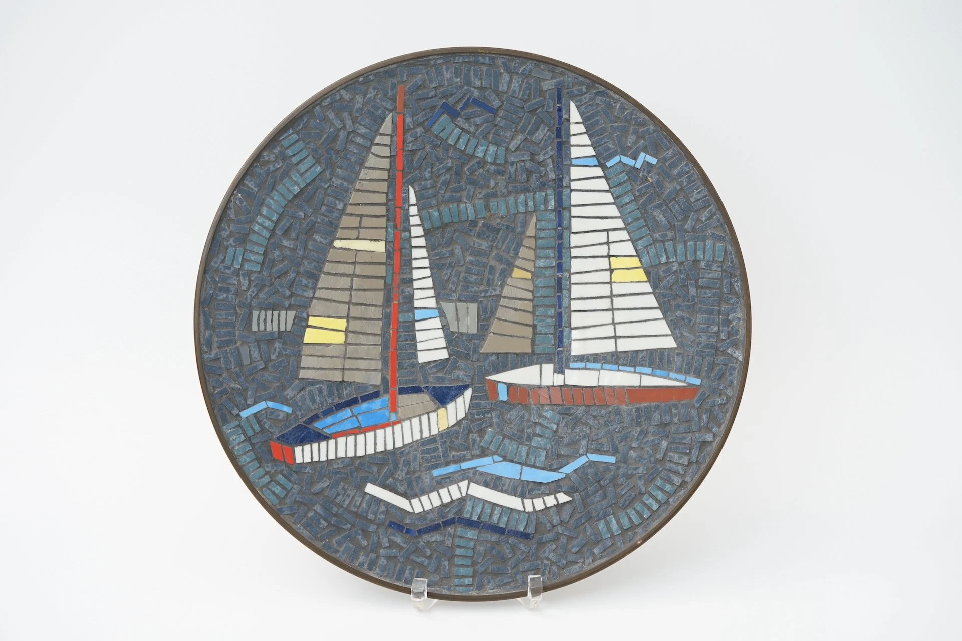 Mosaic Wall Plate by W. Zimmermann for Ritter 0631.JPG
