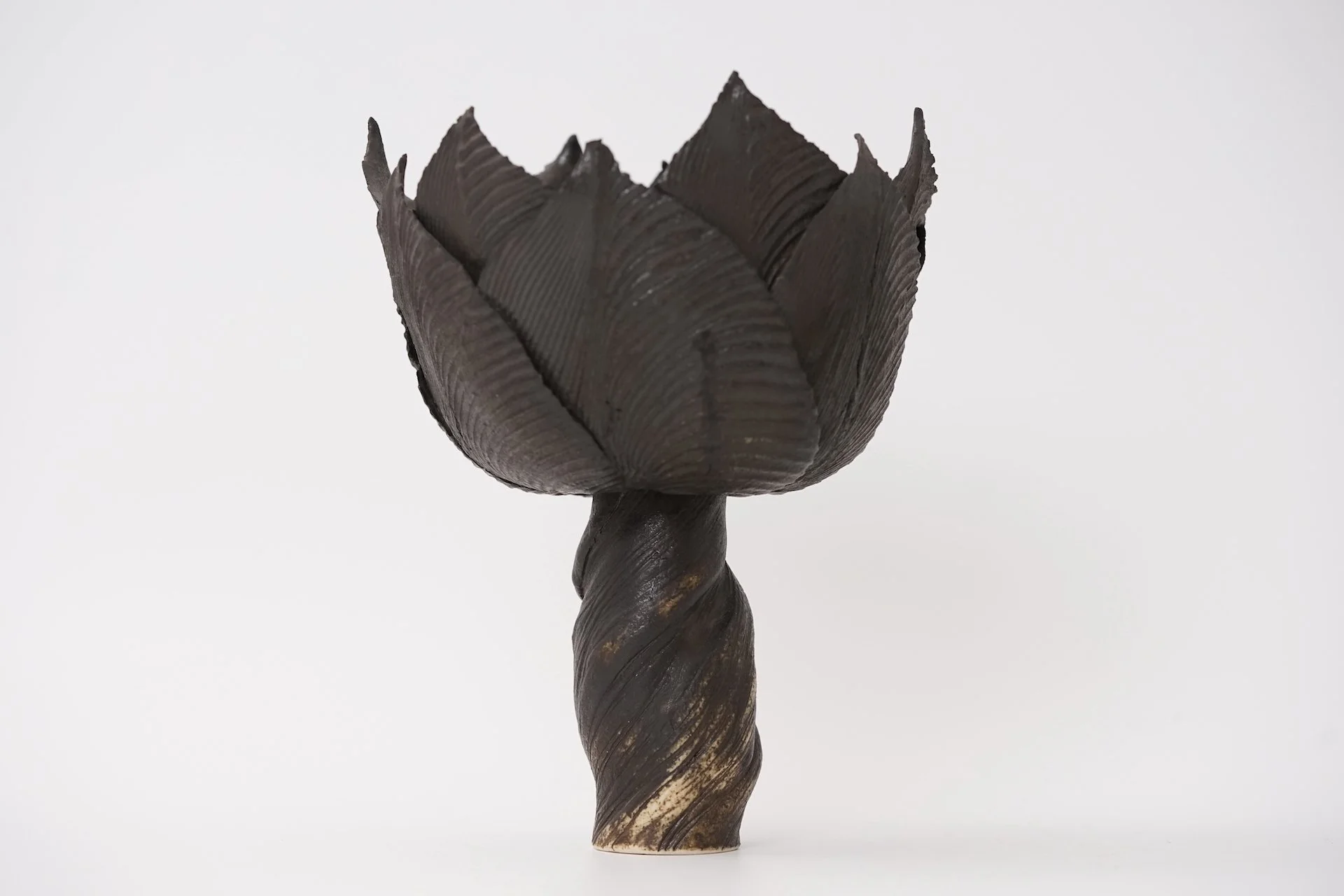 Large porcelain bud vase by Johannes Gebhardt, 1970s 1863.JPG