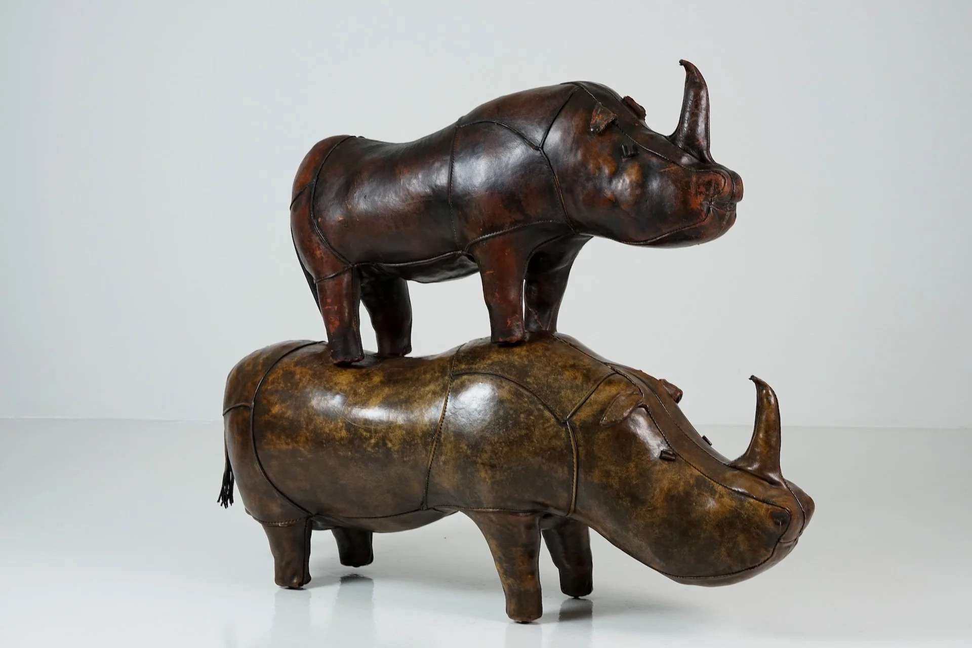 Rhino Leather Footstool by Dimitri Omersa -113.jpg